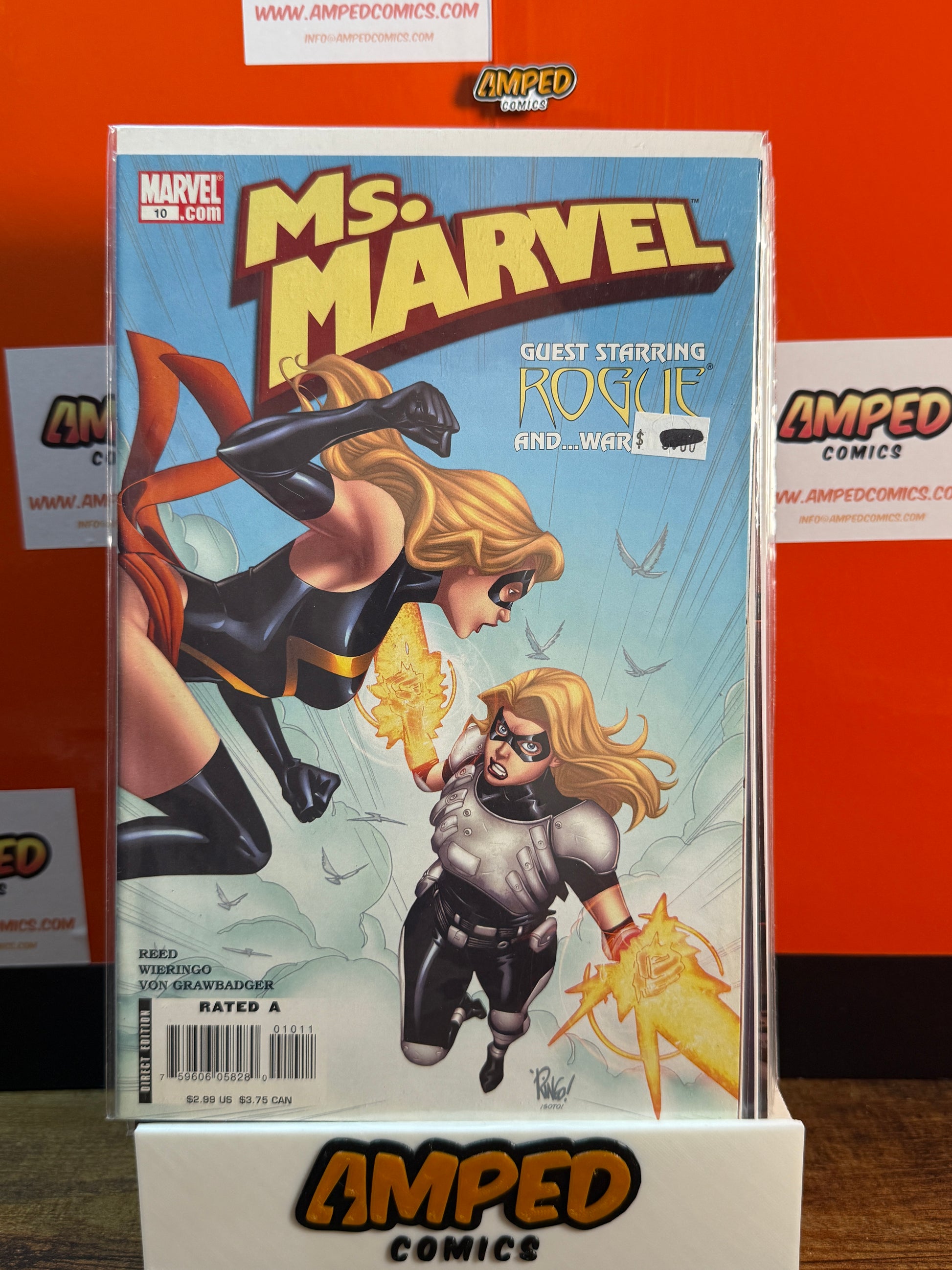 Ms. Marvel 10 Marvel Comics Guest Starring Rogue Warbird