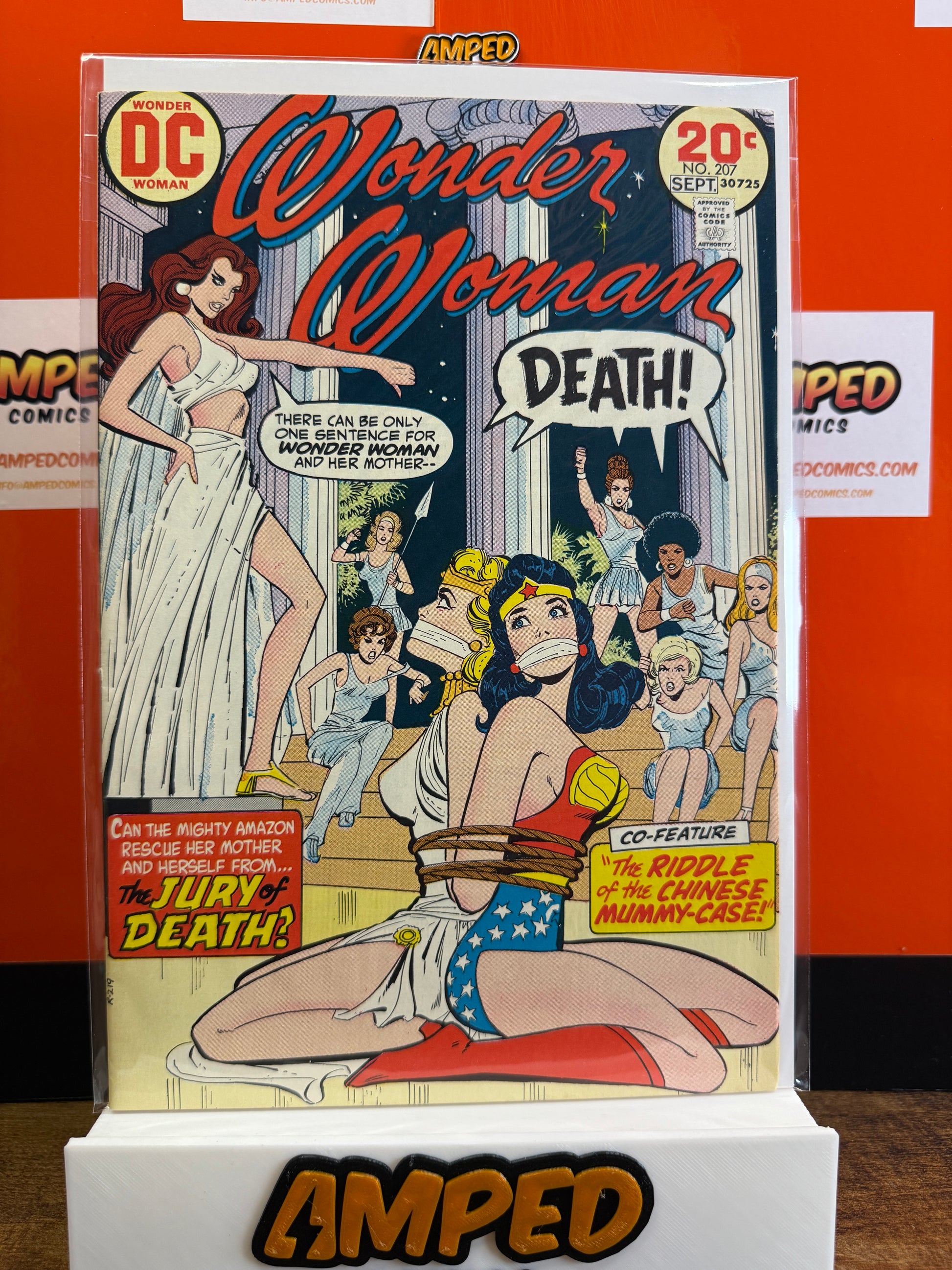 Wonder Woman 207 (Sept 1973) DC Comics - Jury of Death