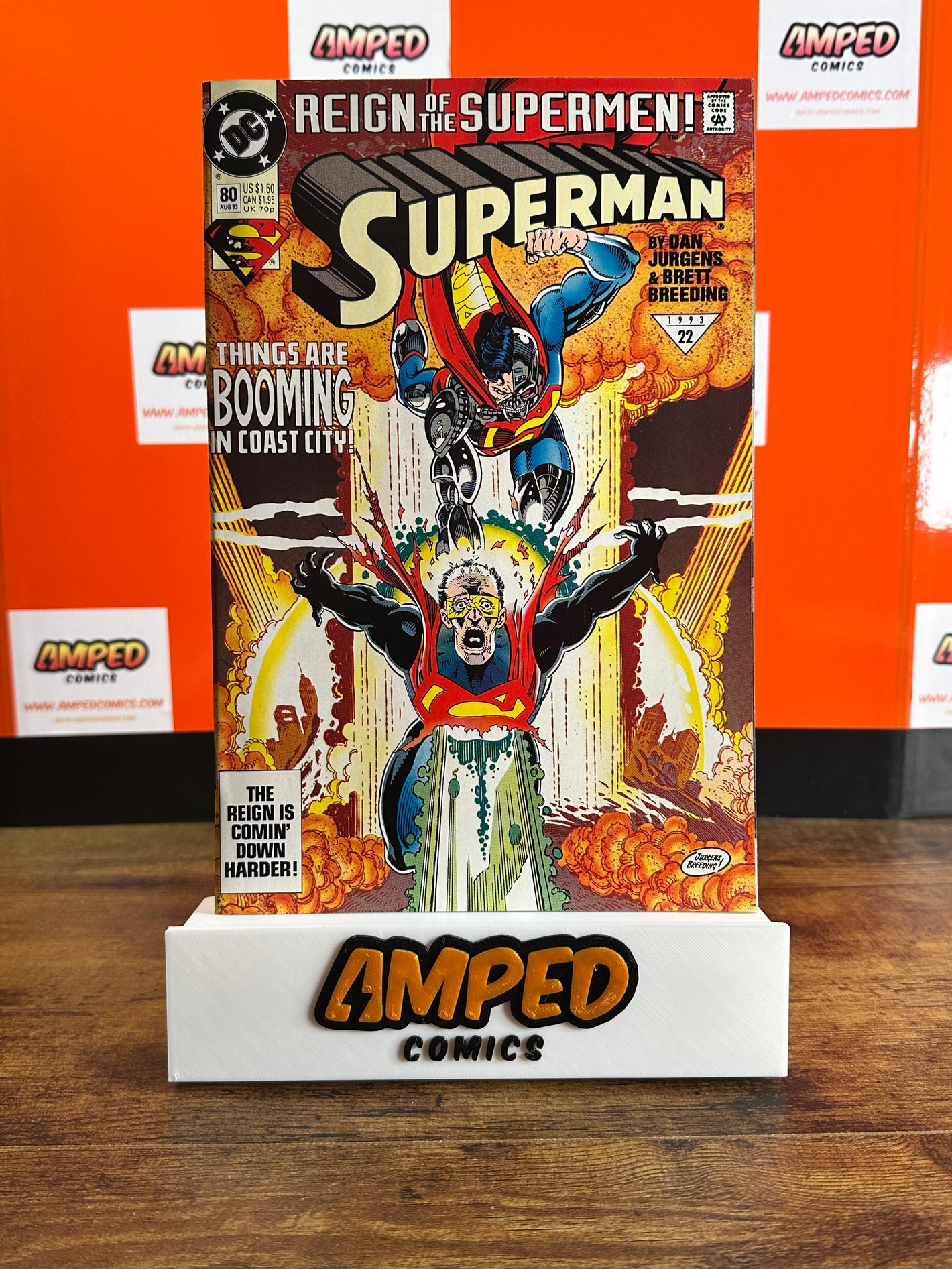 Superman 80 (1993) DC Comics - Reign of the Supermen