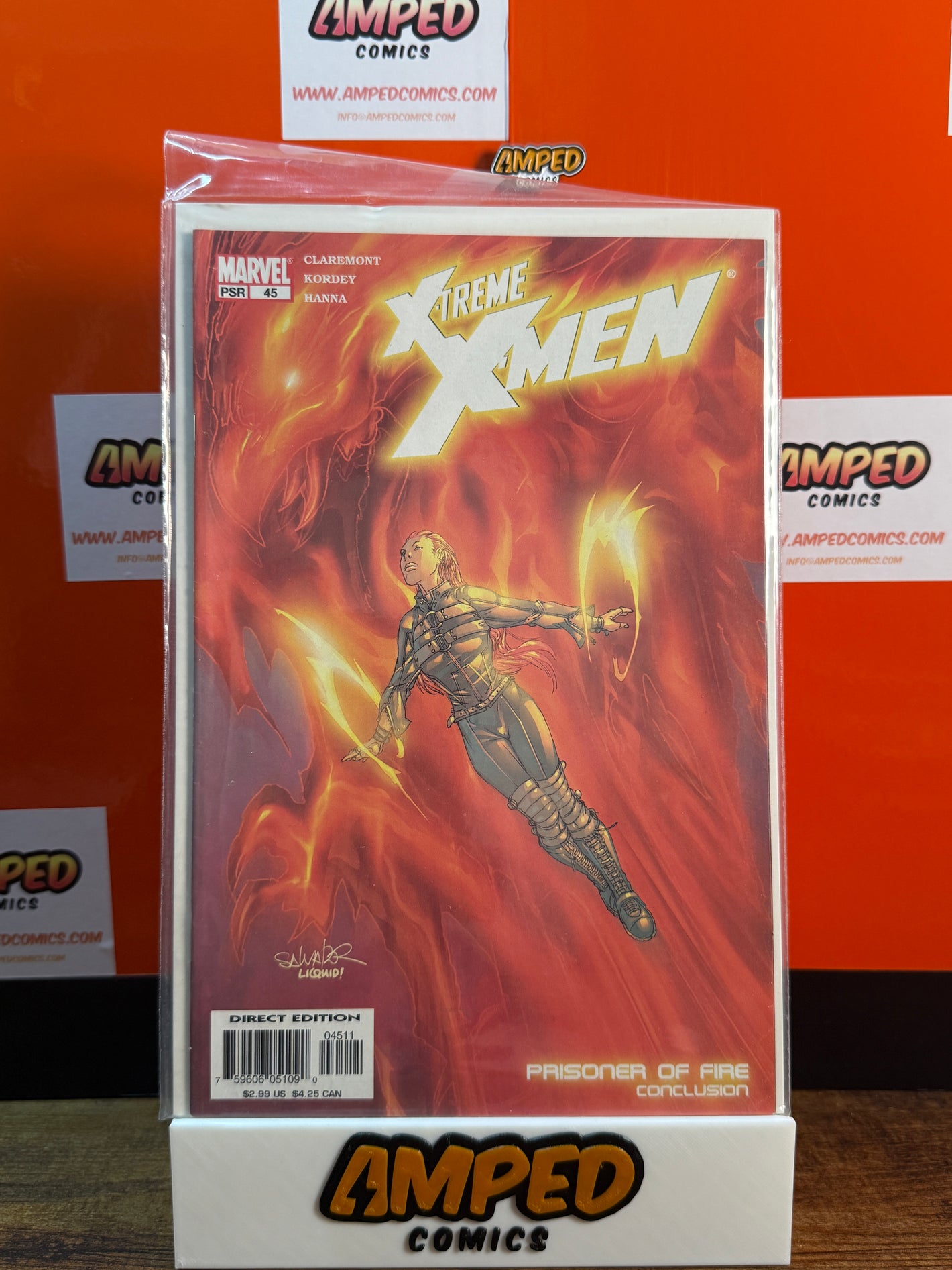 X-Treme X-Men 45 Marvel Comics Prisoner of Fire Conclusion