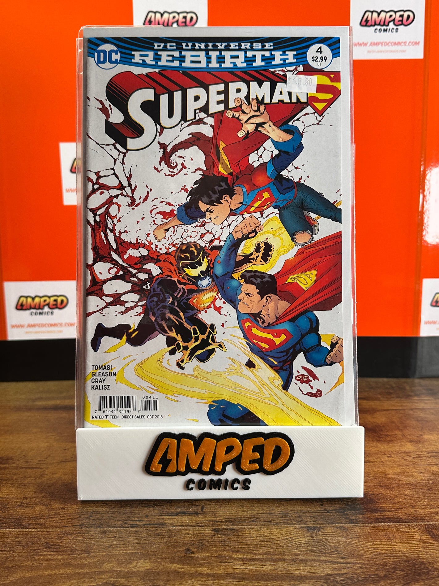 Superman 4 DC Rebirth (2016) by Tomasi Gleason