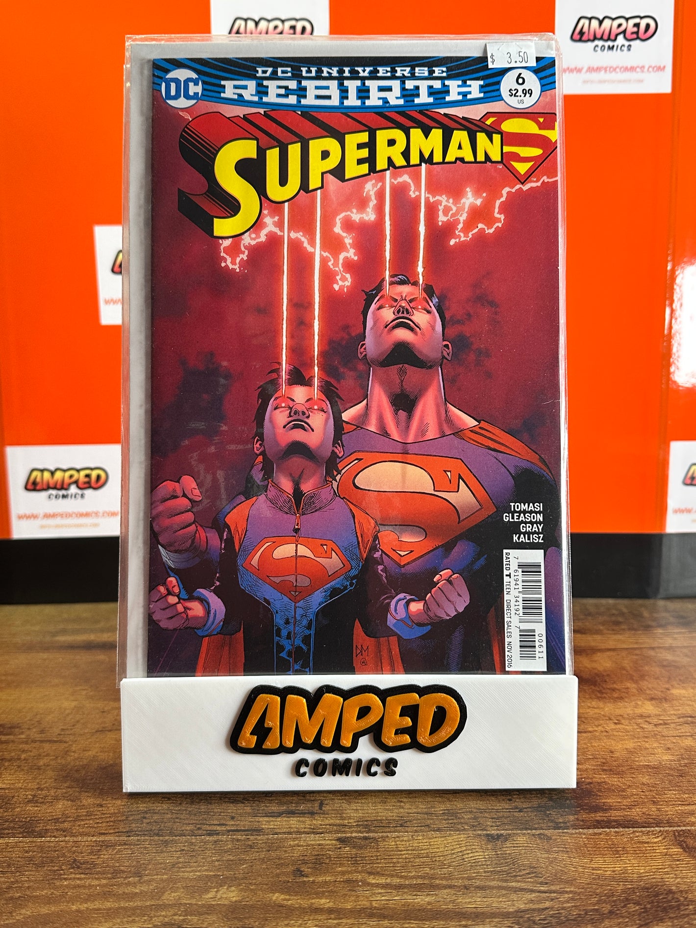 Superman 6 DC Universe Rebirth (2016) by Tomasi Gleason
