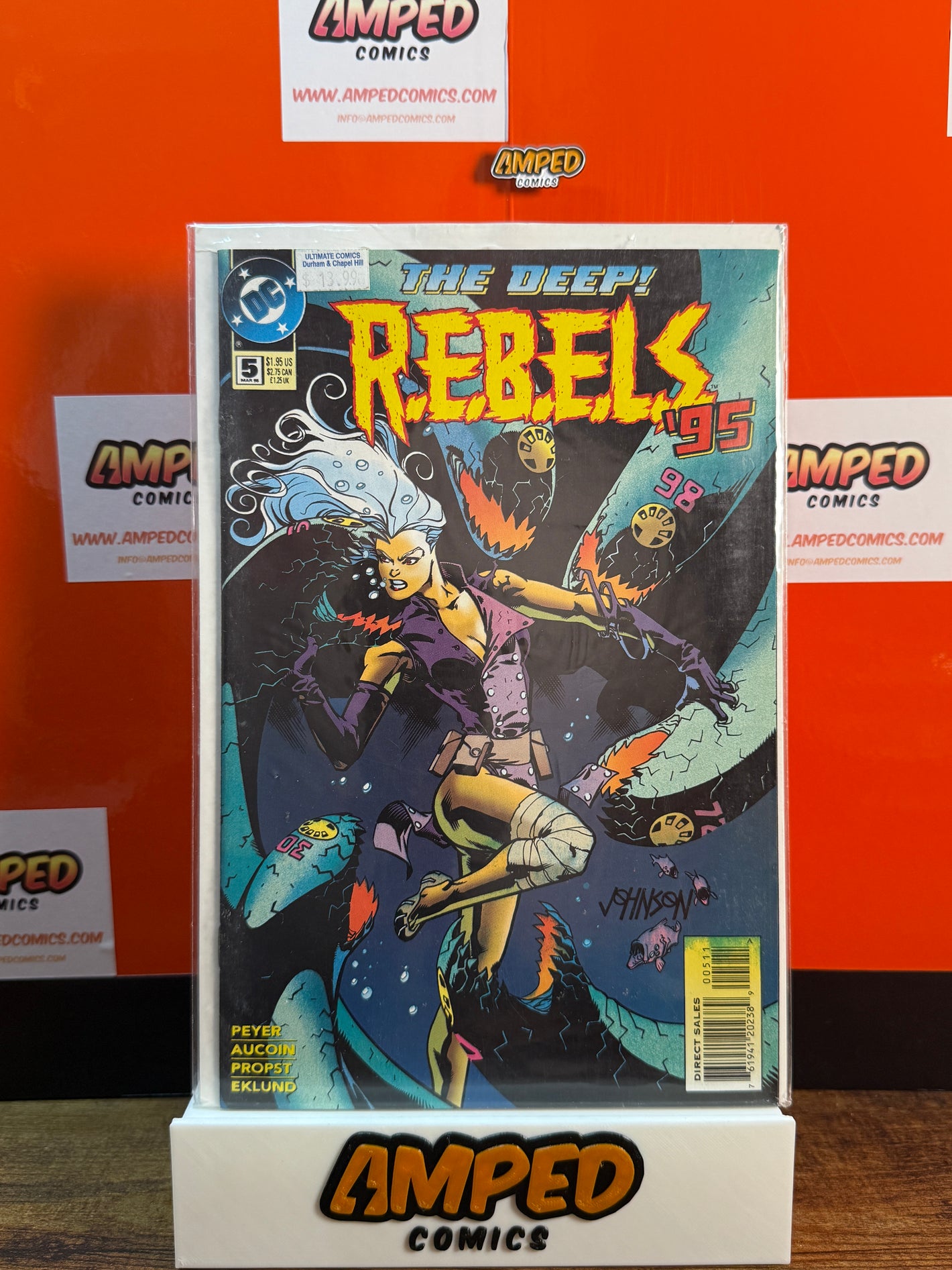 The Deep Rebels 95 5 DC Comics 1995