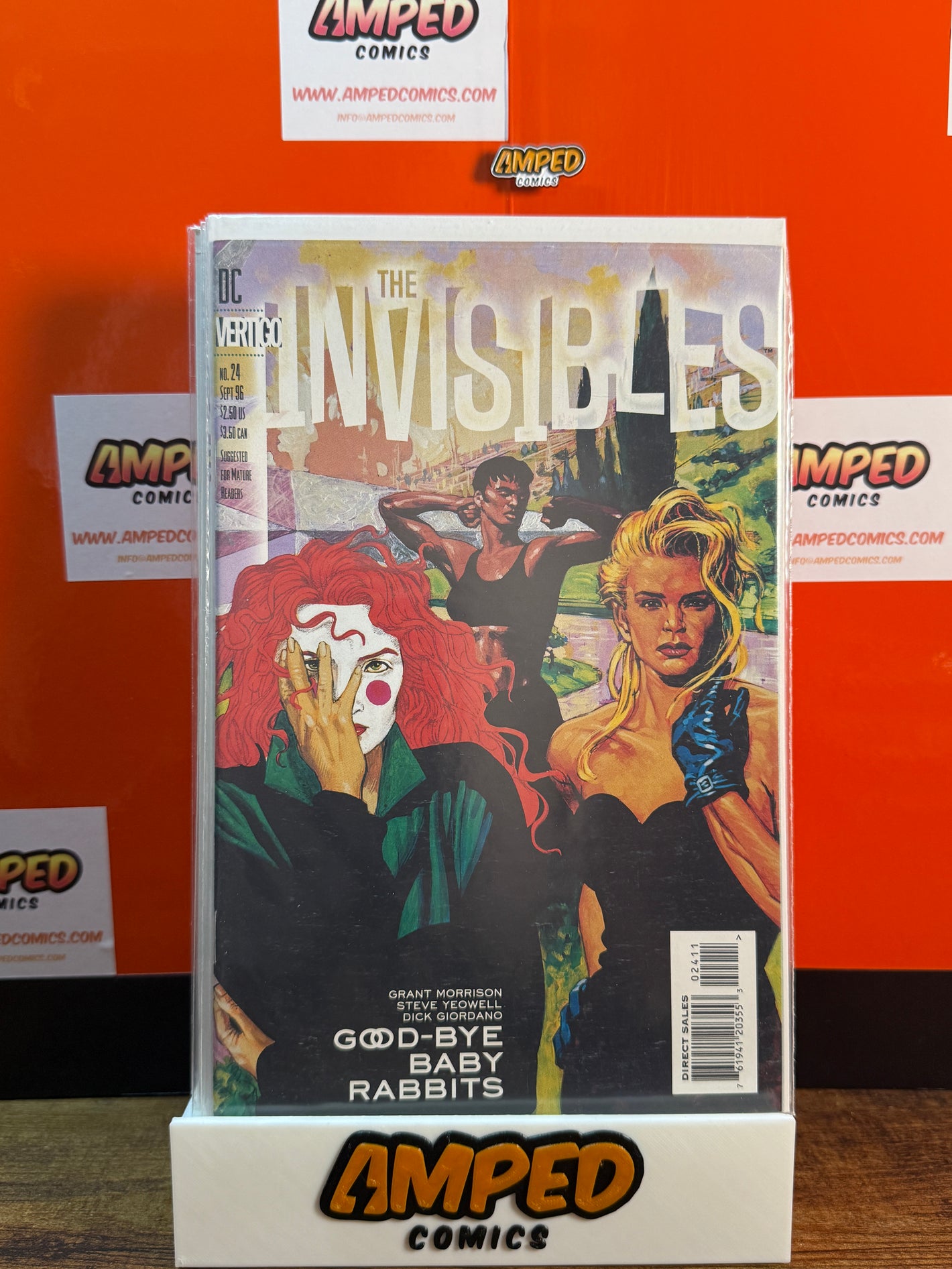 The Invisibles 24 DC Vertigo Sept 1996 Grant Morrison