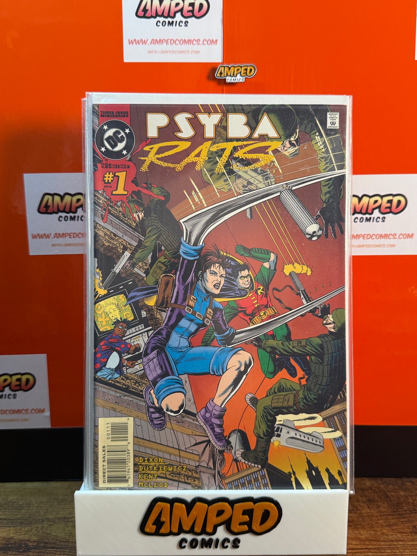 Psyba-Rats 1 DC Comics 1995 Dixon Dutkiewicz