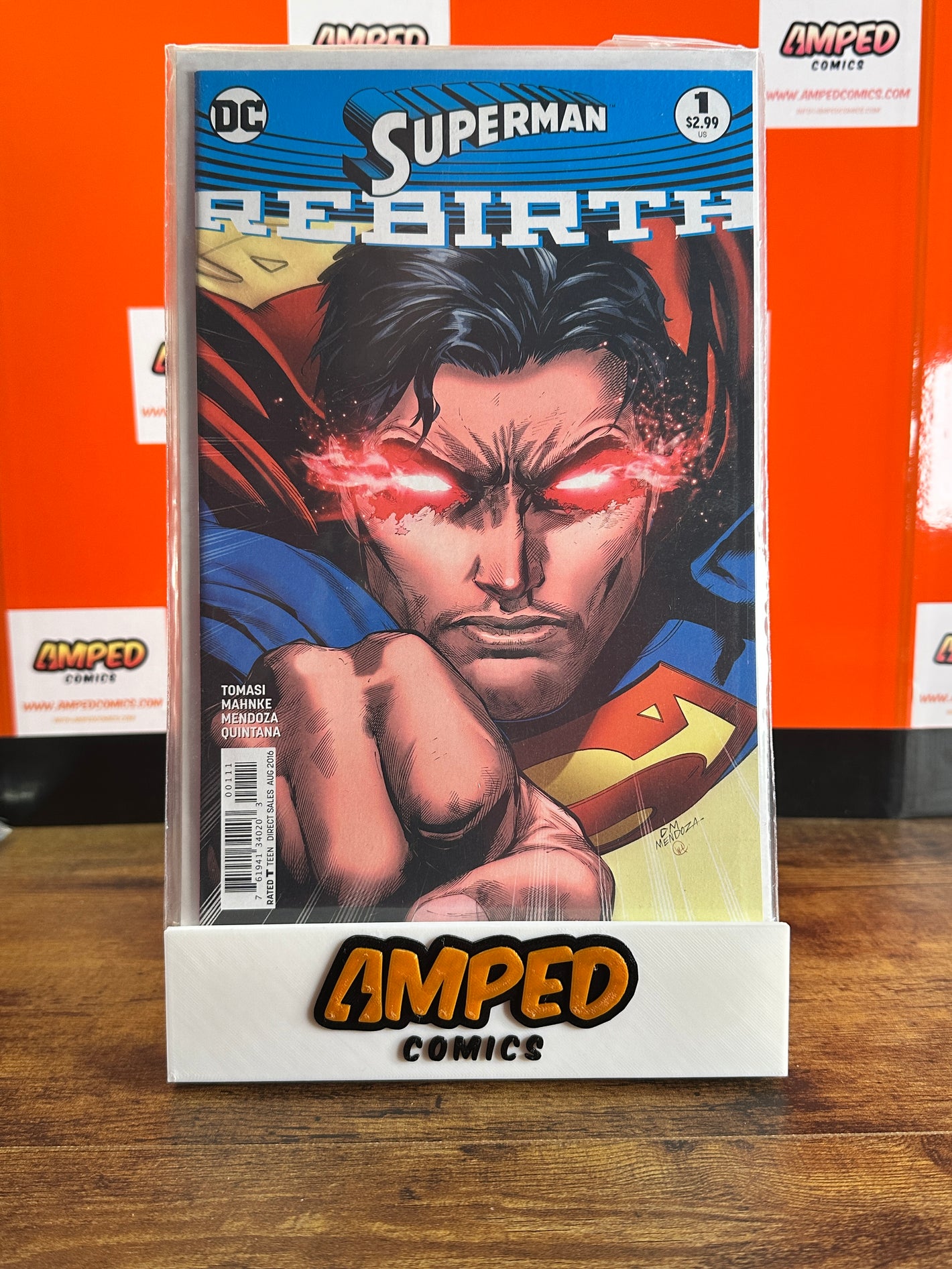 Superman Rebirth 1 DC Comics 2016 Tomasi Mahnke