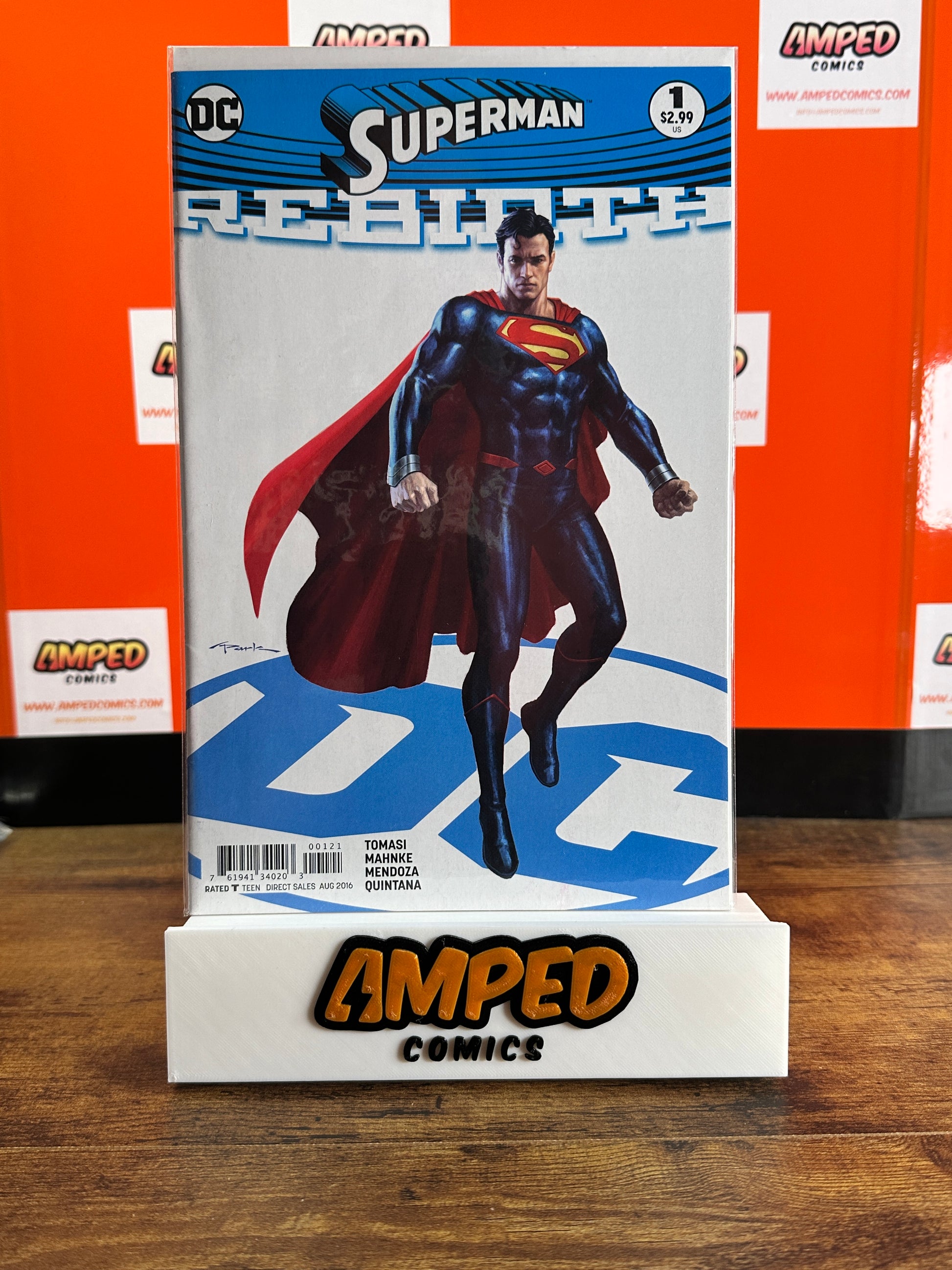 Superman Rebirth 1 DC Comics August 2016