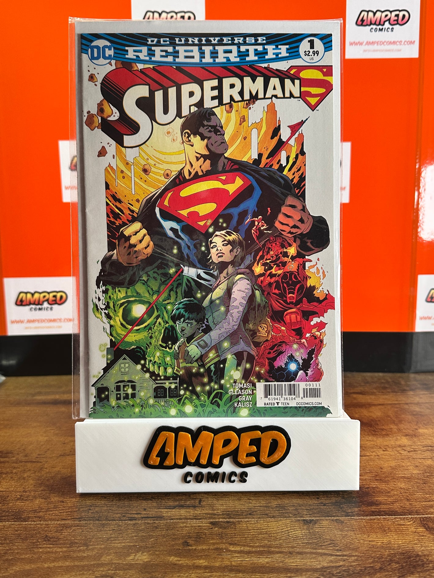 Superman 1 DC Universe Rebirth (2016) Tomasi Gleason