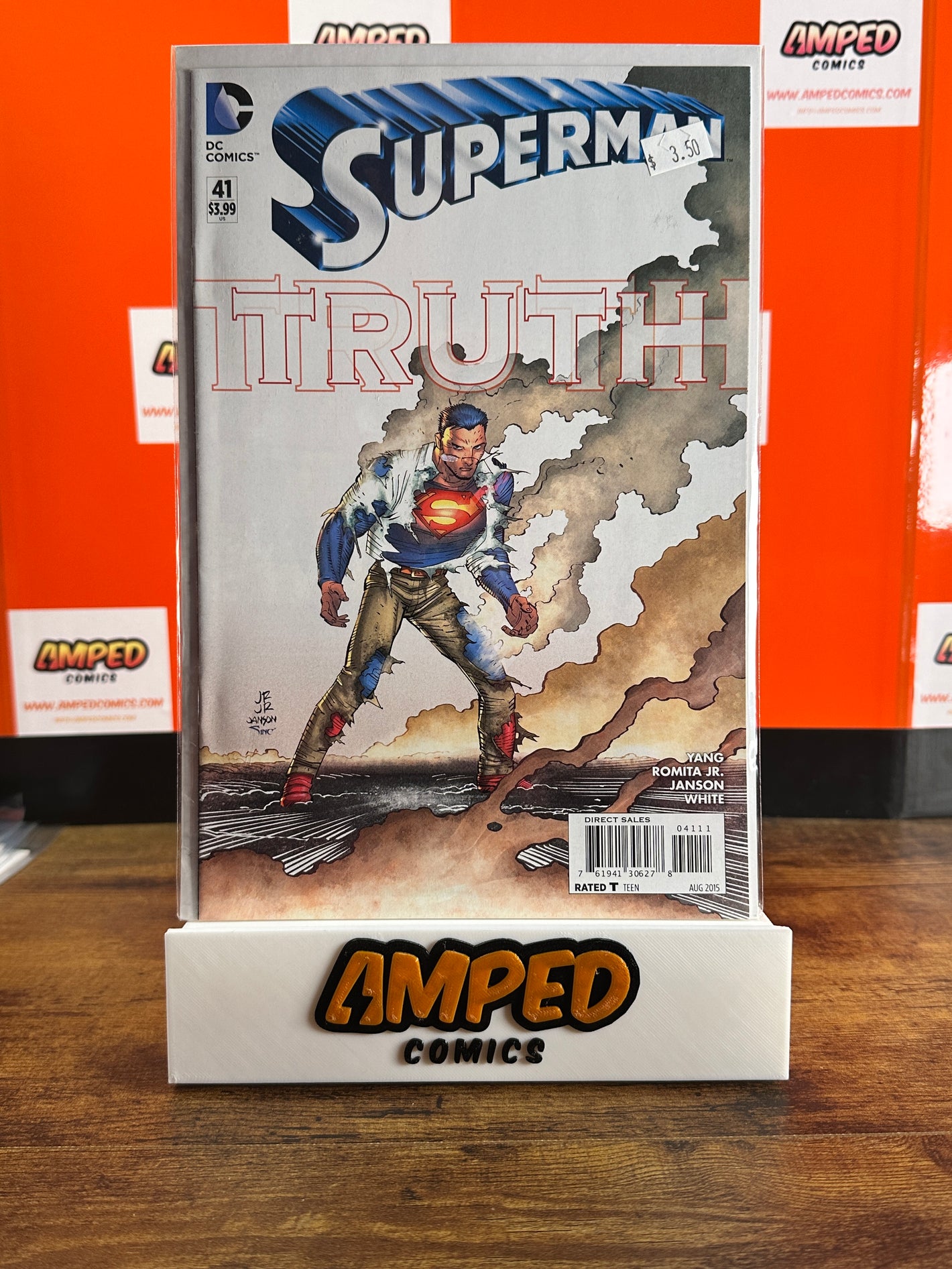 Superman 41 DC Comics August 2015 Truth Storyline