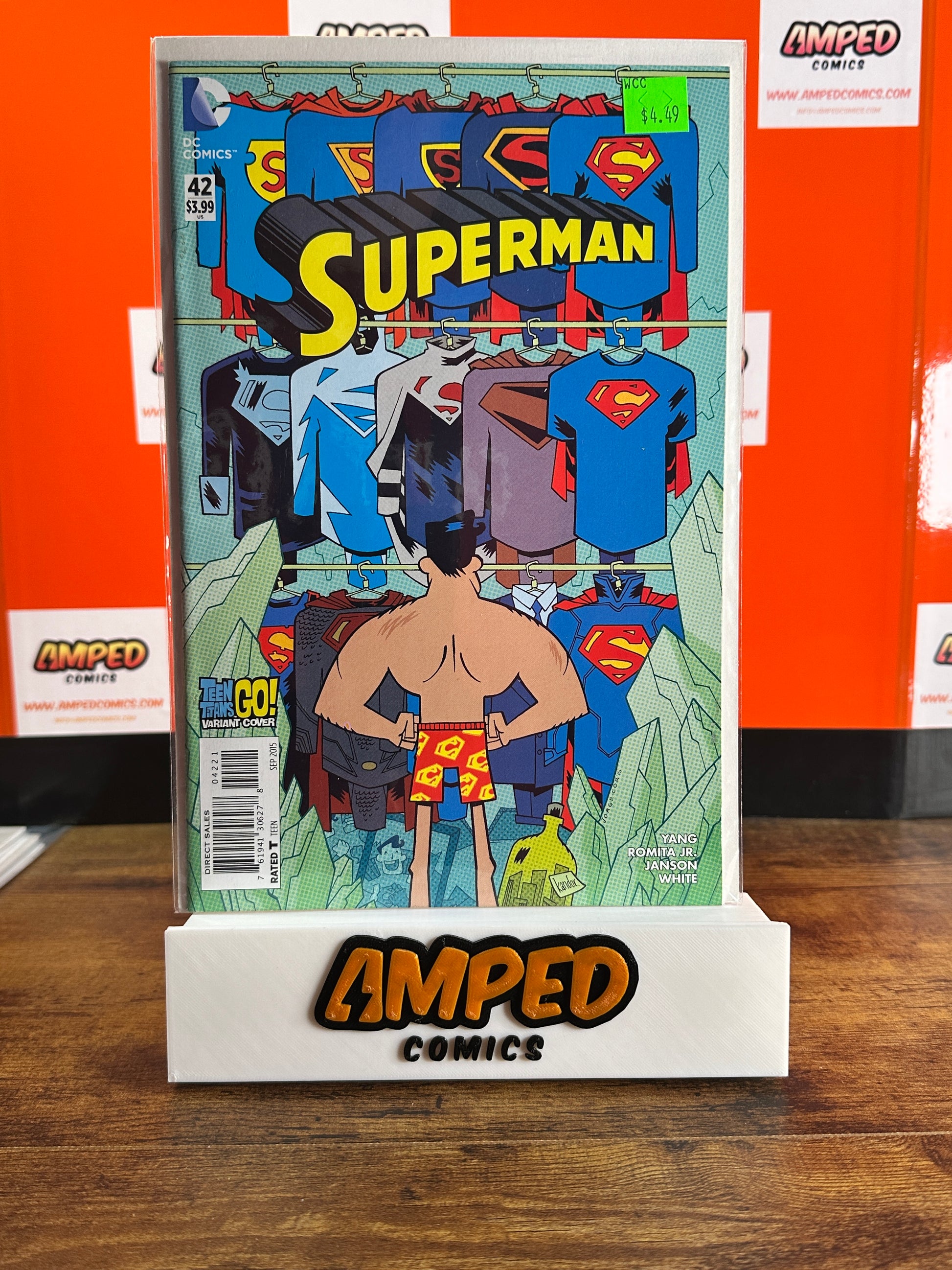 Superman 42 Teen Titans Go Variant Cover DC Comics 2015