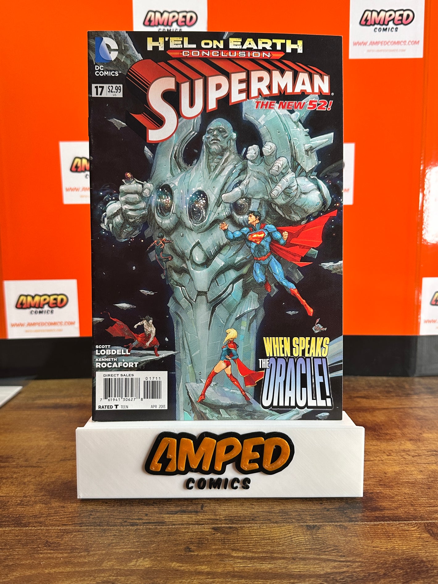 Superman 17 (2013) DC Comics - HEl on Earth Conclusion