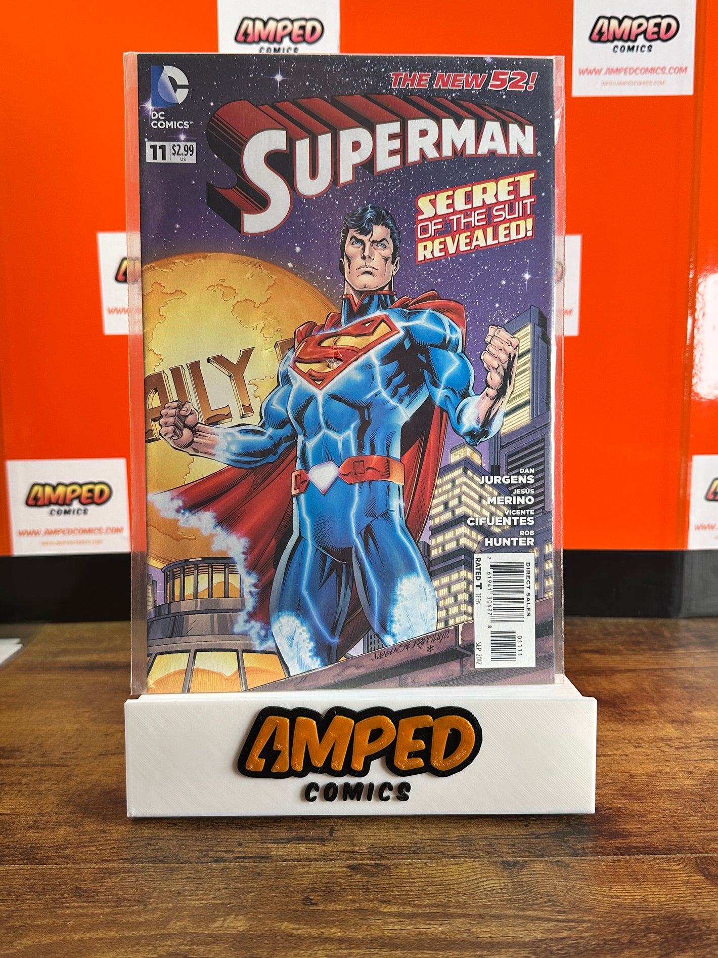 Superman 11 The New 52 DC Comics 2012 Secret of the Suit Revealed