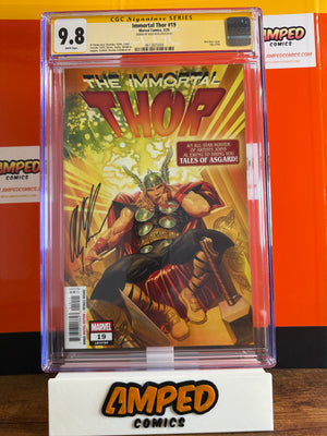 Immortal Thor 19 CGC 9.8 Signature Series Alex Ross Marvel Comics