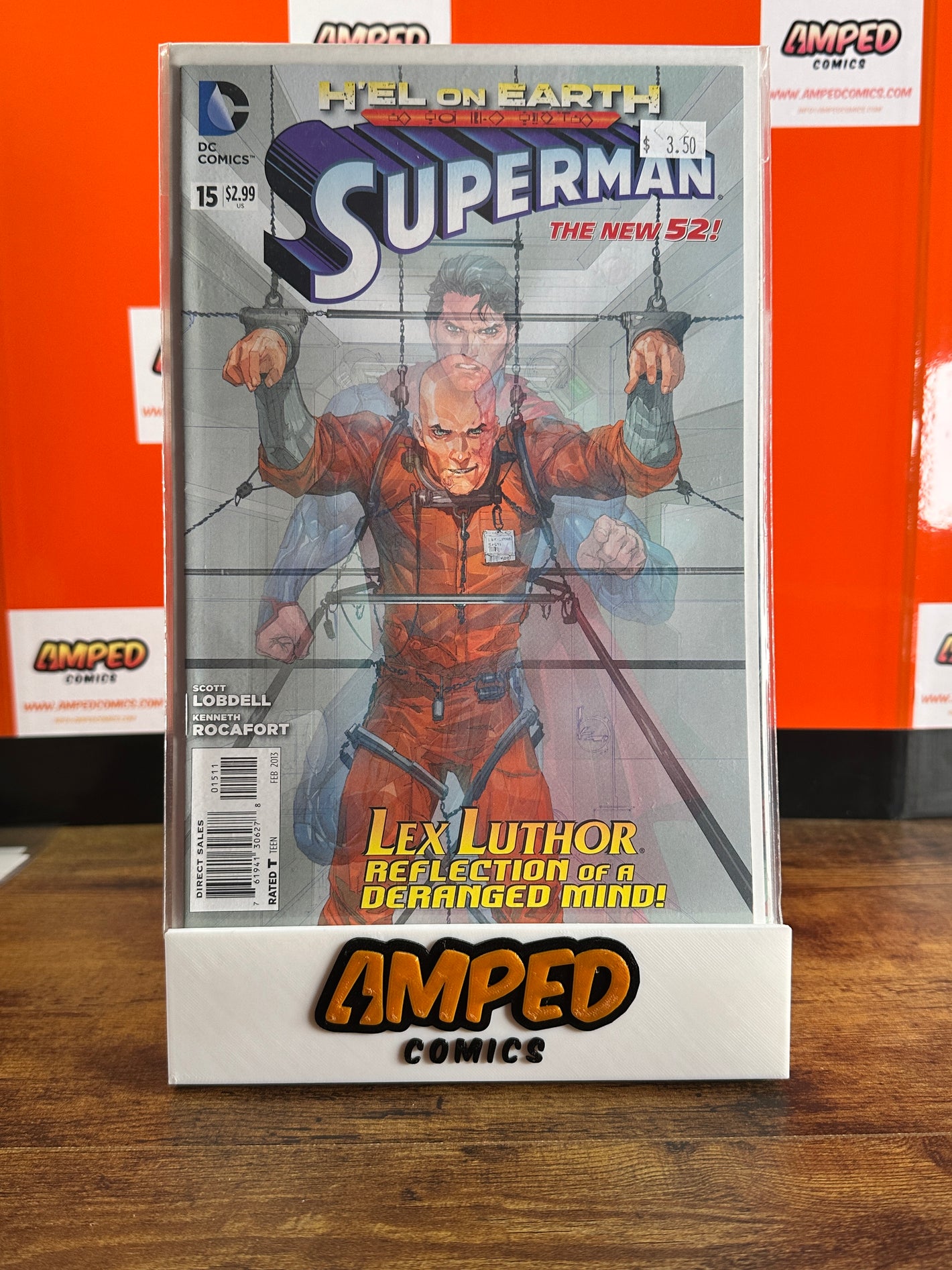 Superman 15 DC Comics The New 52 Hel on Earth Lex Luthor