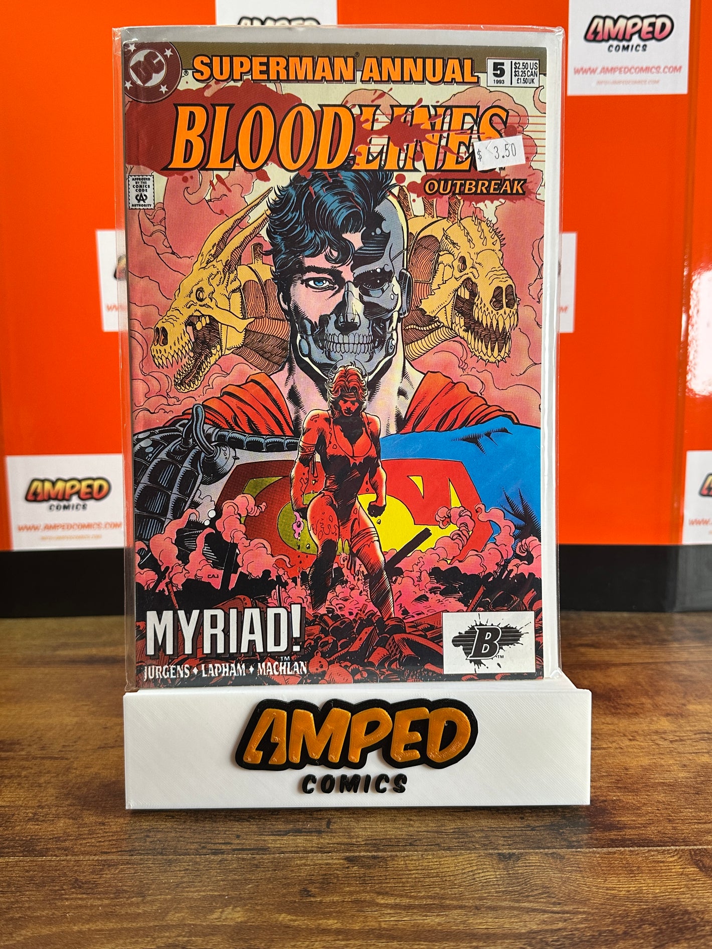 Superman Annual 5 Bloodlines Outbreak DC Comics 1993