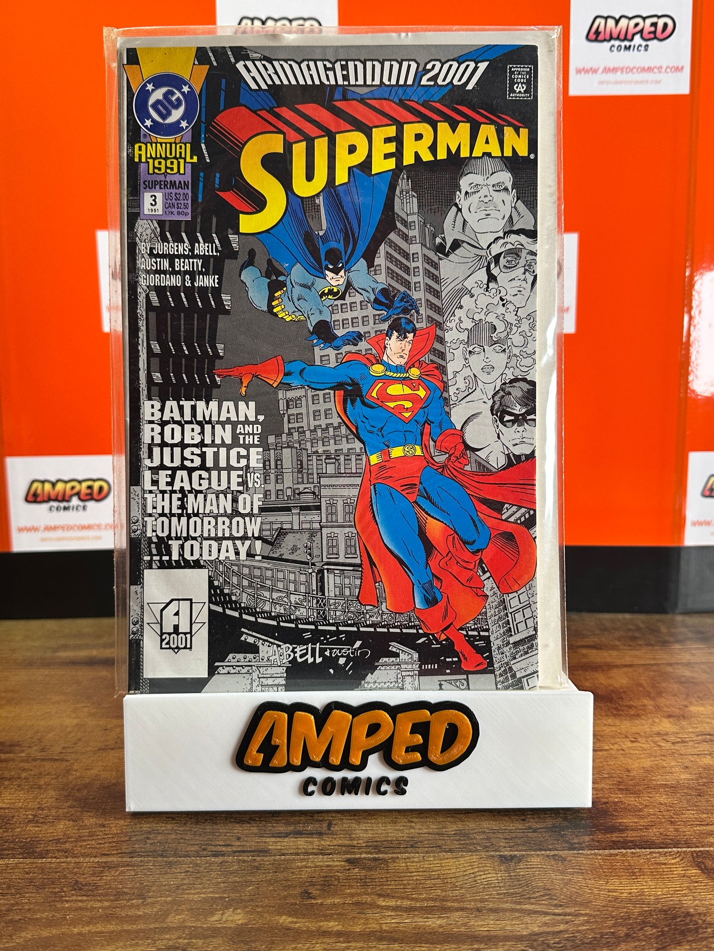 Superman Annual 3 (1991) DC Comics Armageddon 2001
