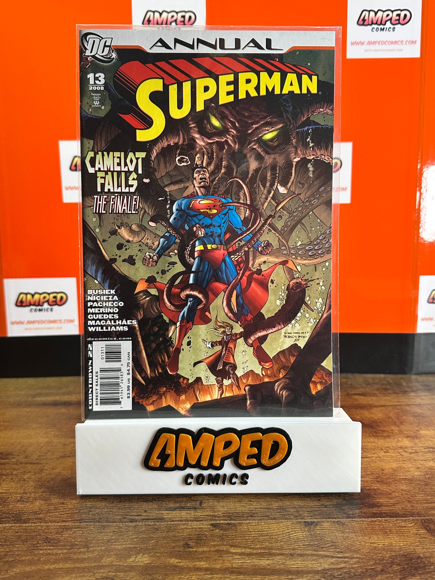 Superman Annual 13 (2008) DC Comics Camelot Falls Finale