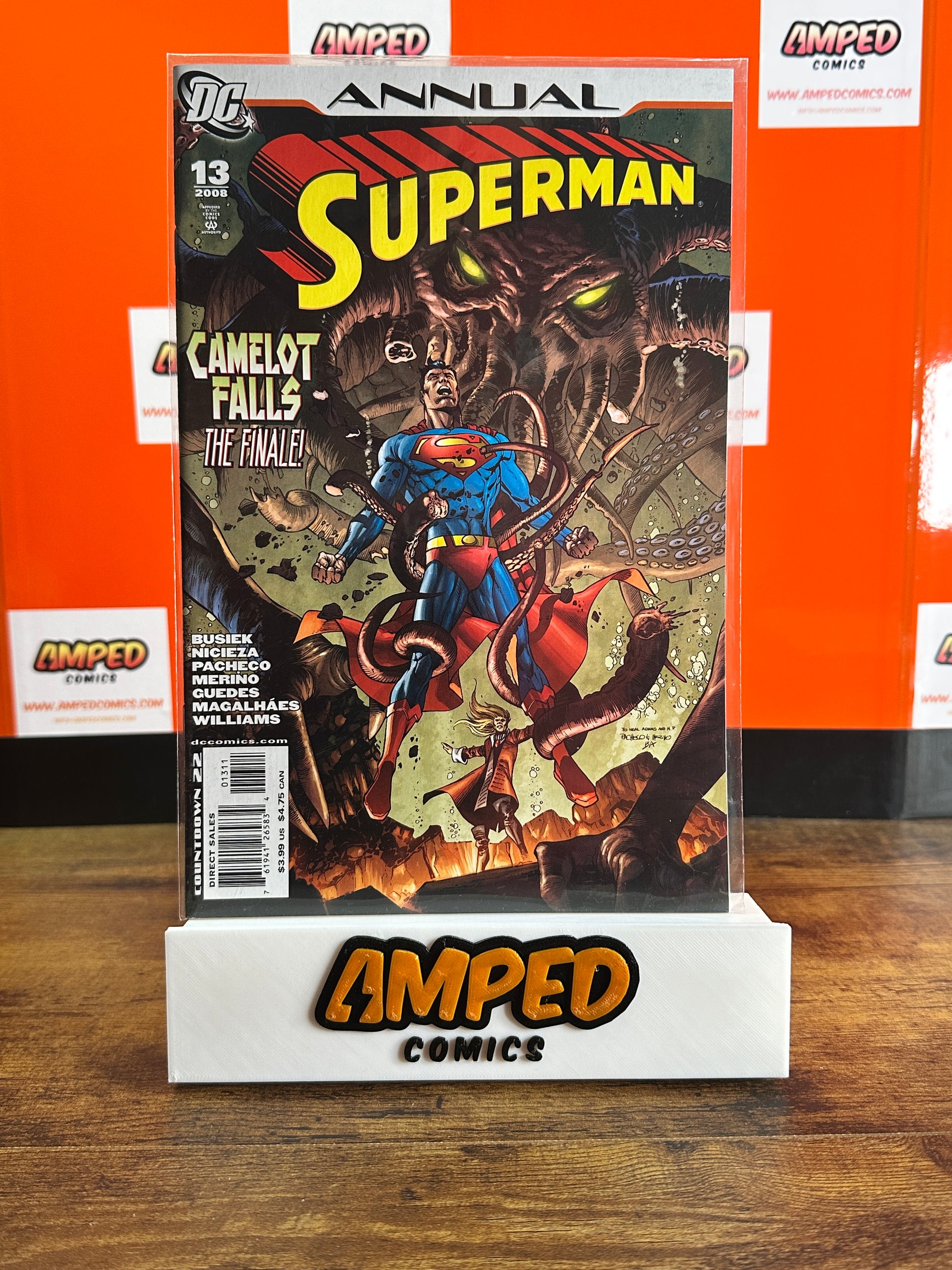 Superman Annual 13 (2008) DC Comics Camelot Falls Finale