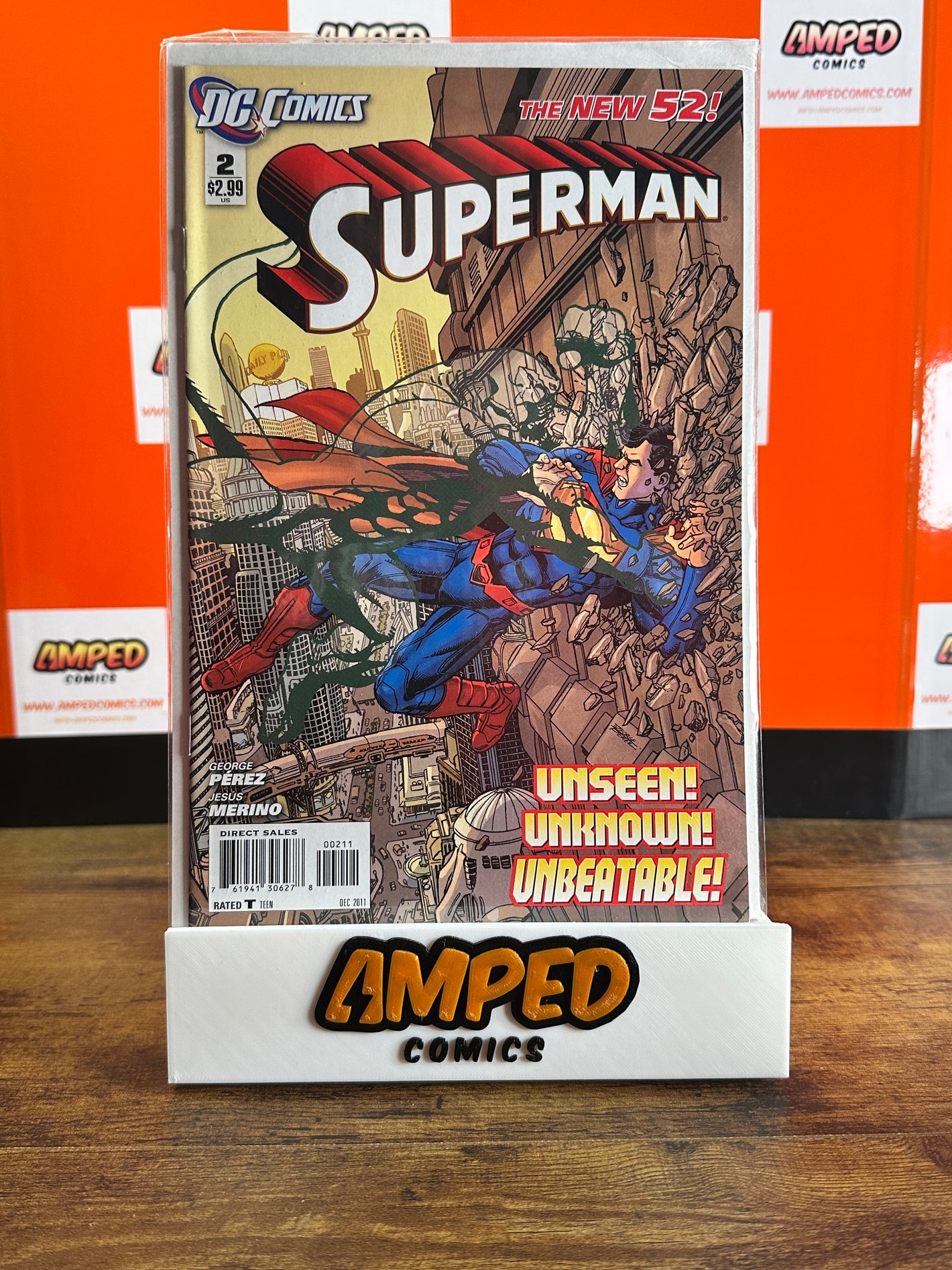 Superman 2 (2011) DC Comics The New 52 George Perez Cover