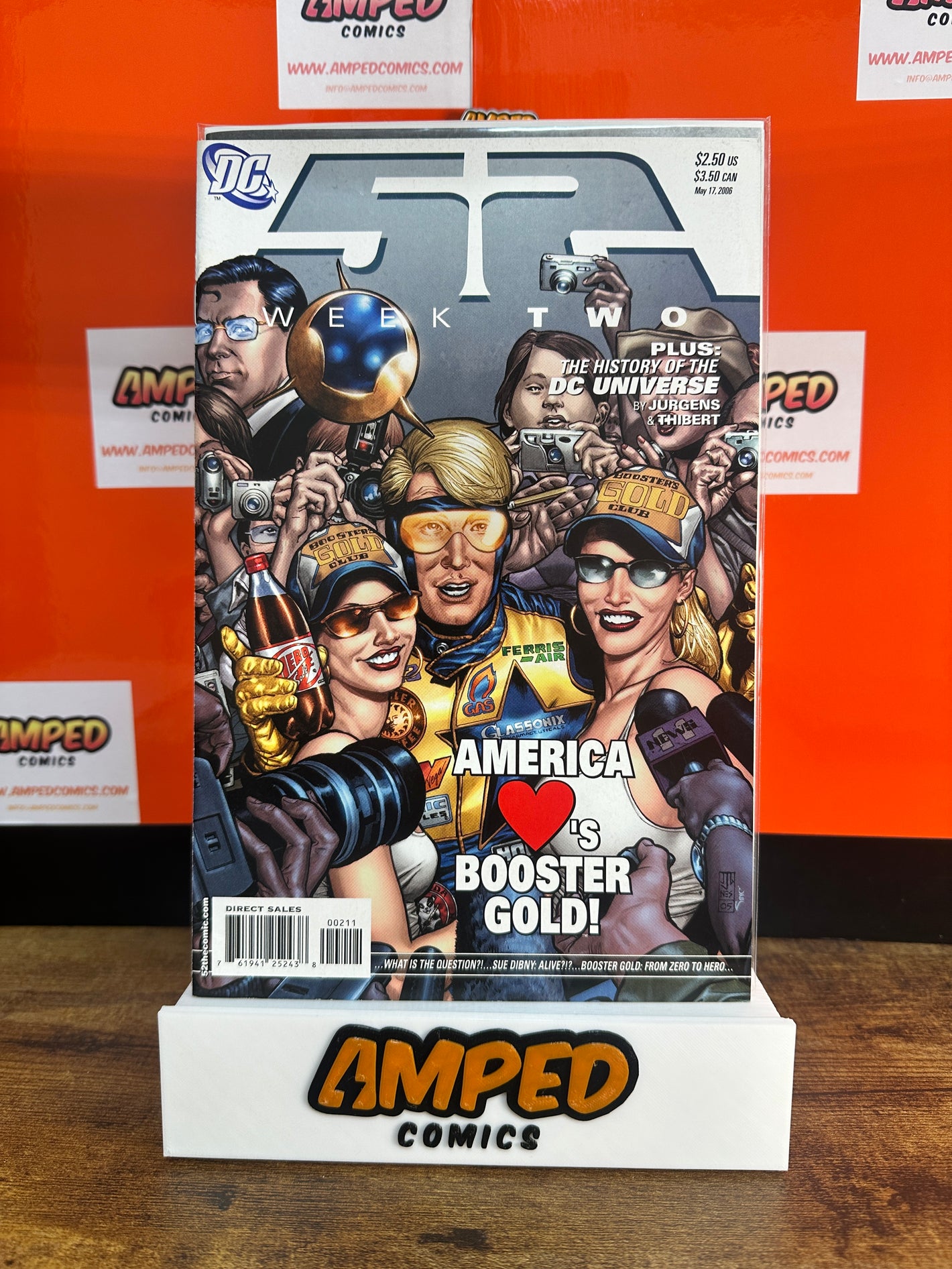 52 Week Two 2 DC Comics May 2006 Booster Gold Appearance