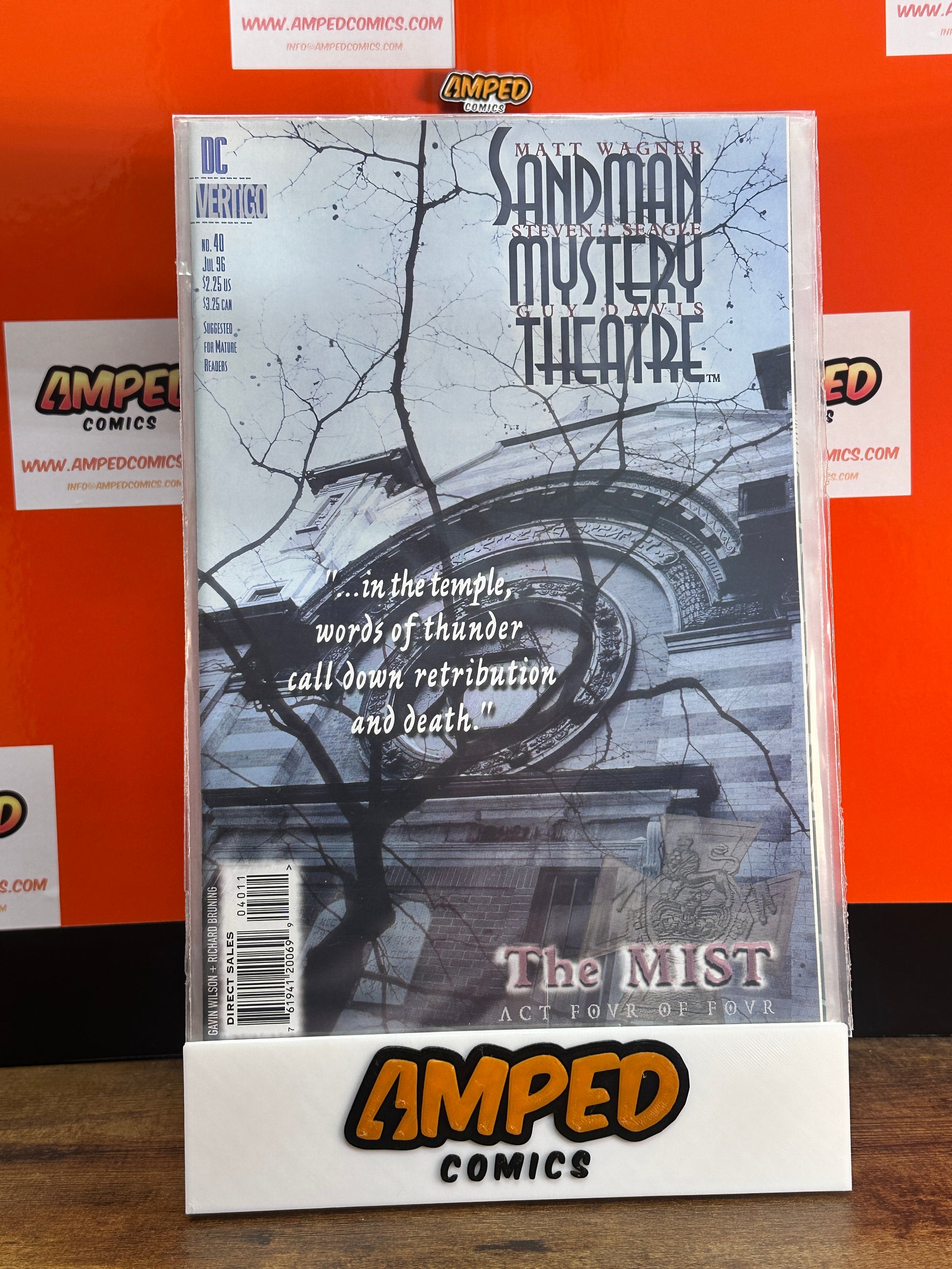 Sandman Mystery Theatre 40 DC Vertigo July 1996