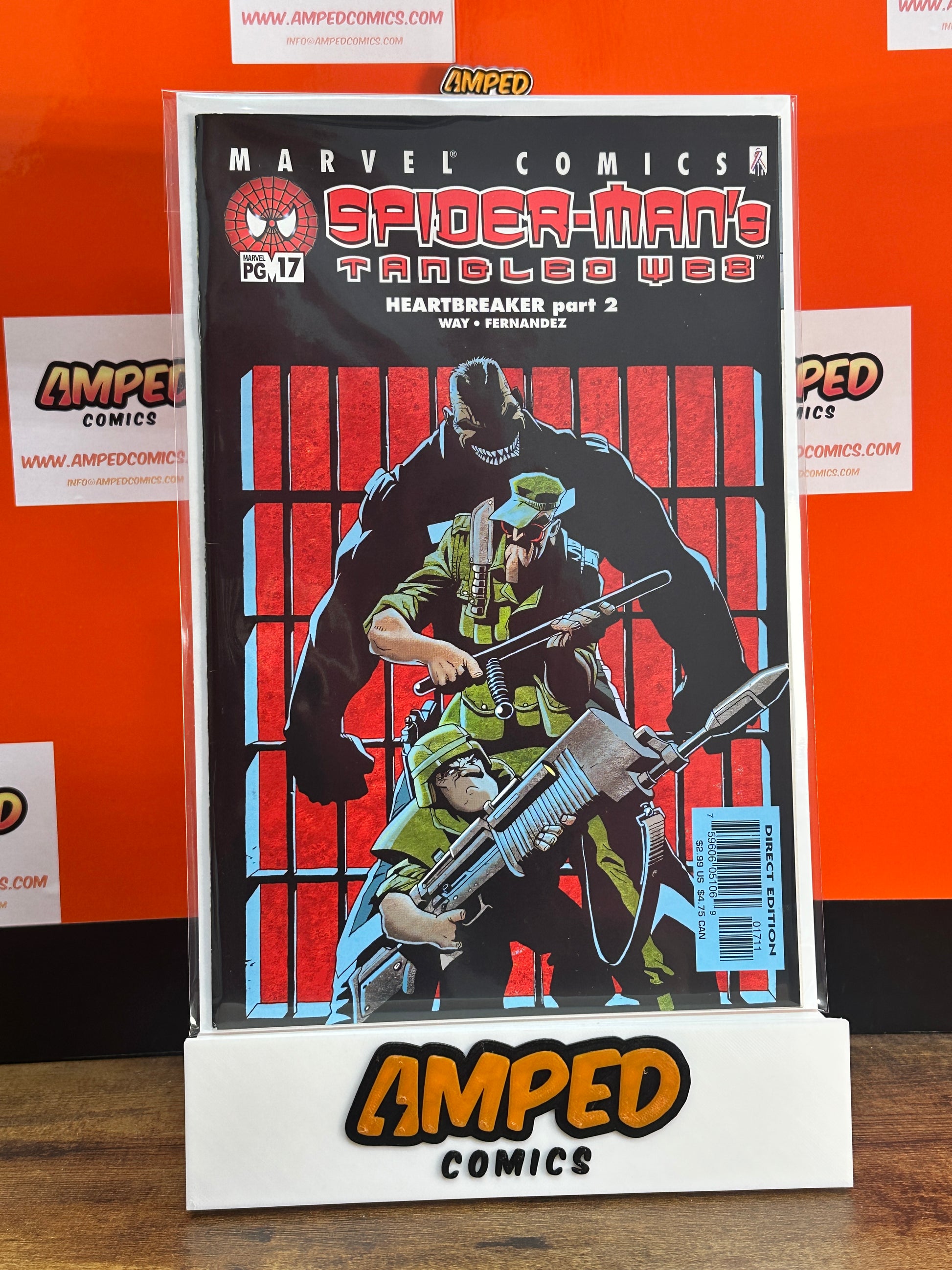 Spider-Mans Tangled Web 17 Marvel Comics Heartbreaker Part 2