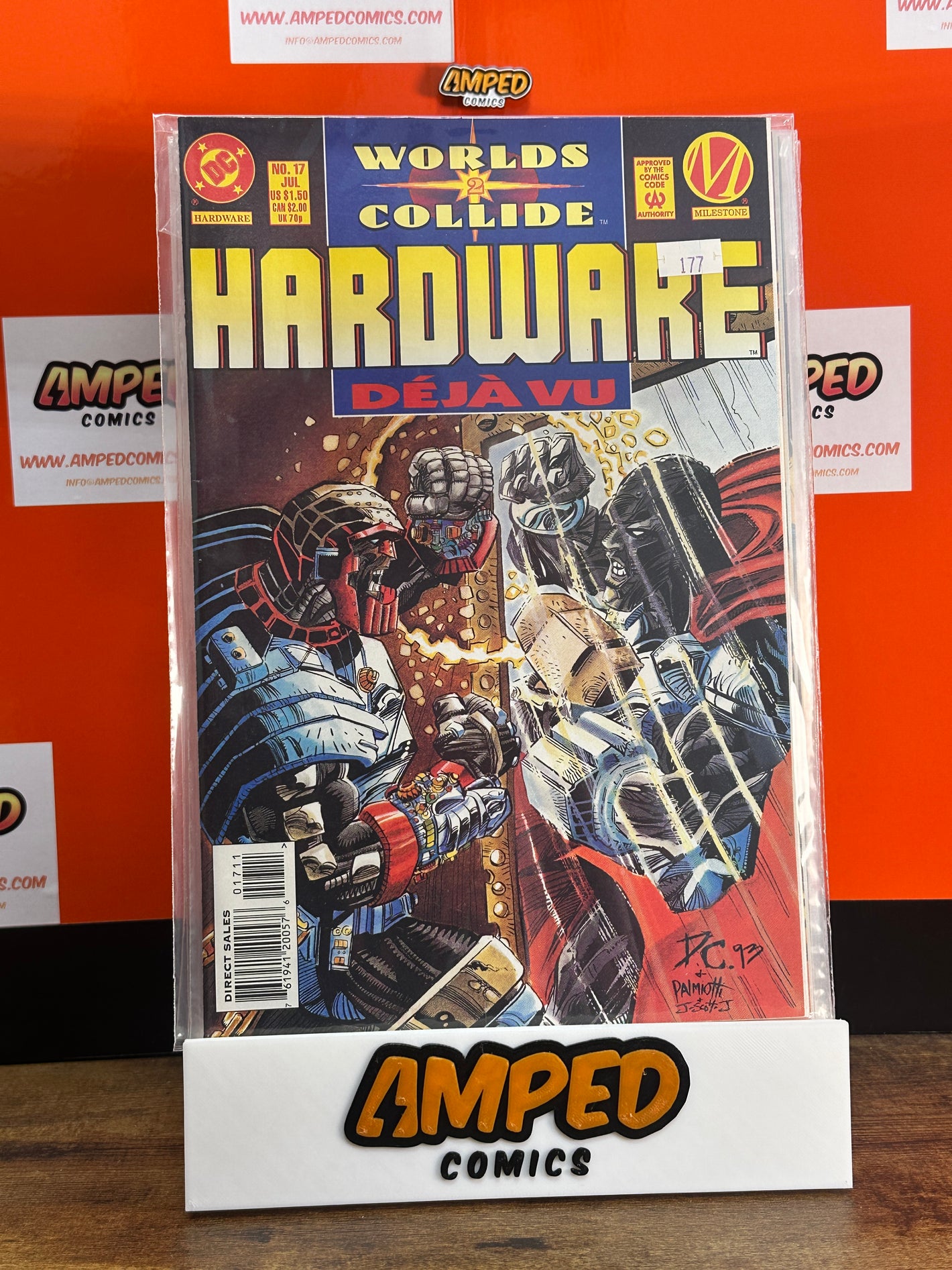 Hardware 17 Worlds Collide Deja Vu Milestone DC Comics Jul 1994