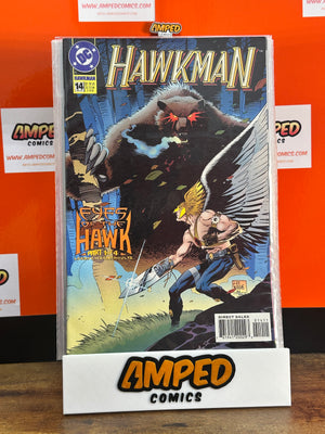 Hawkman 14 DC Comics 1994 Eyes of the Hawk Part 1 of 4