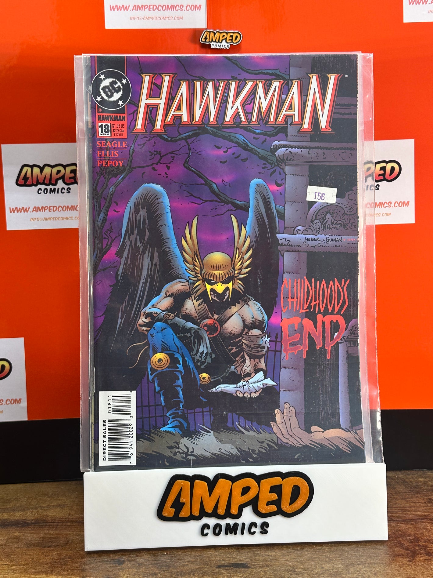 Hawkman 18 DC Comics 1994 Seagle Ellis Pepoy Childhoods End