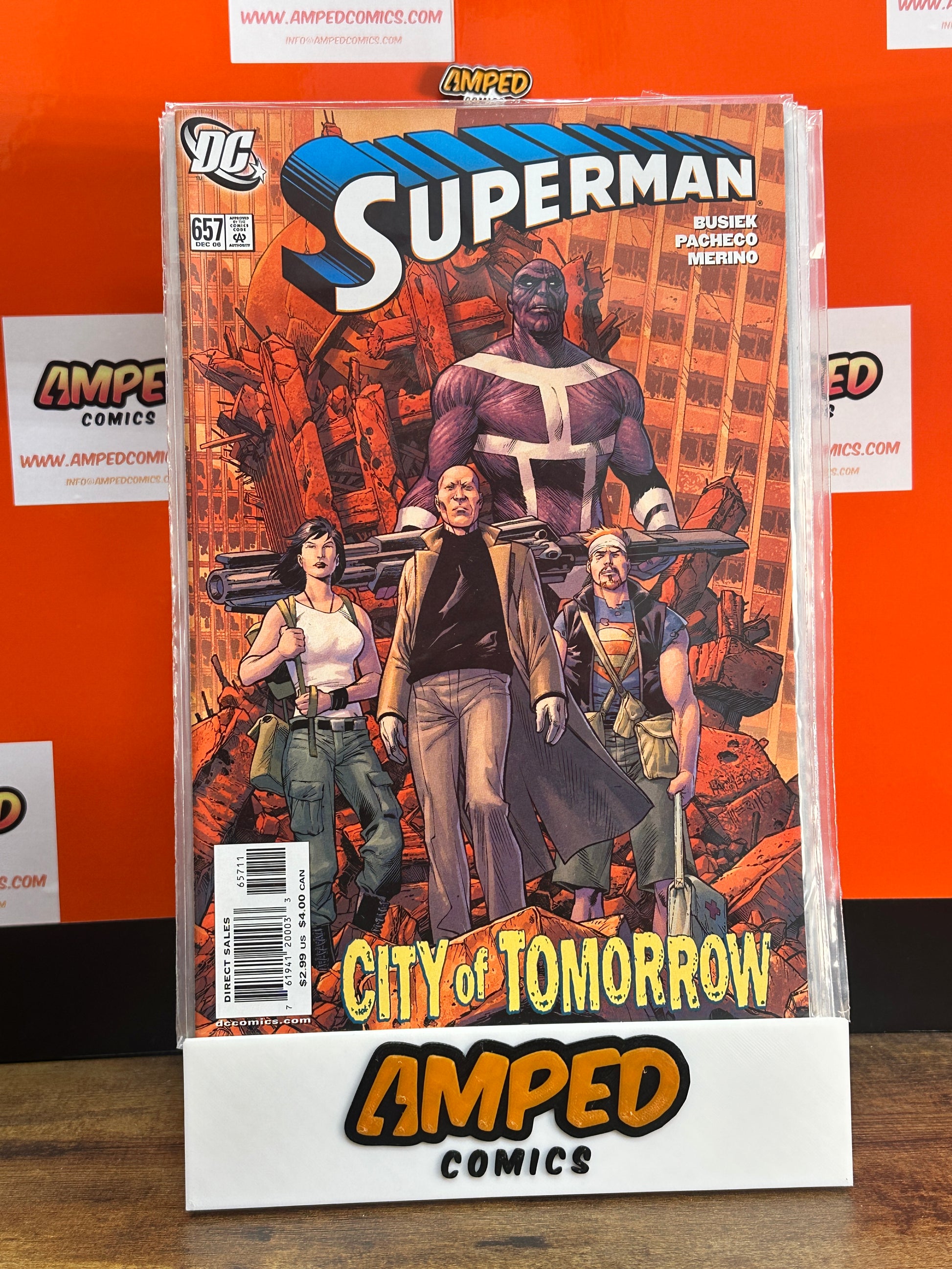 Superman 657 DC Comics City of Tomorrow