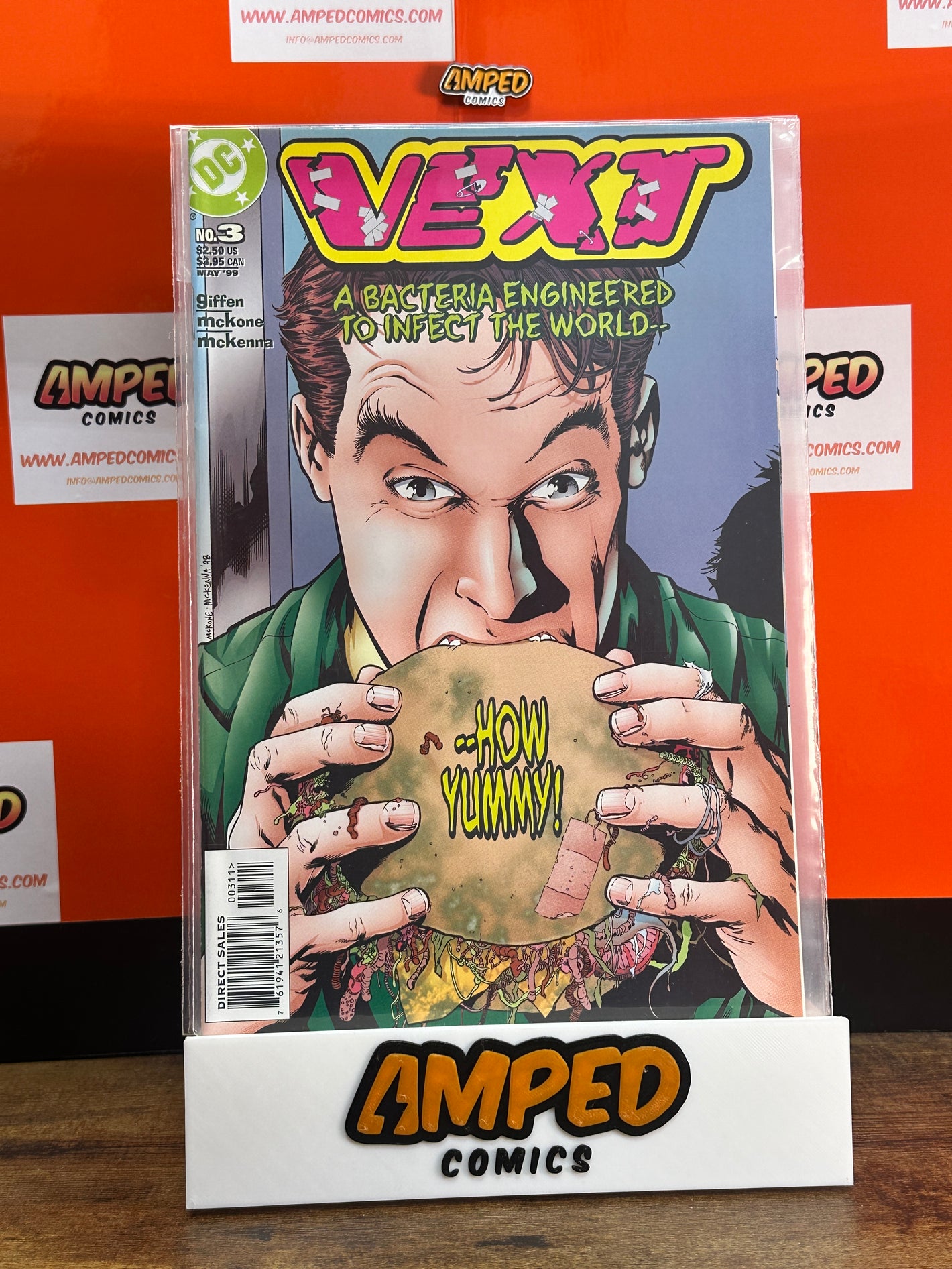 Vext 3 DC Comics 1999 Keith Giffen Cover Art