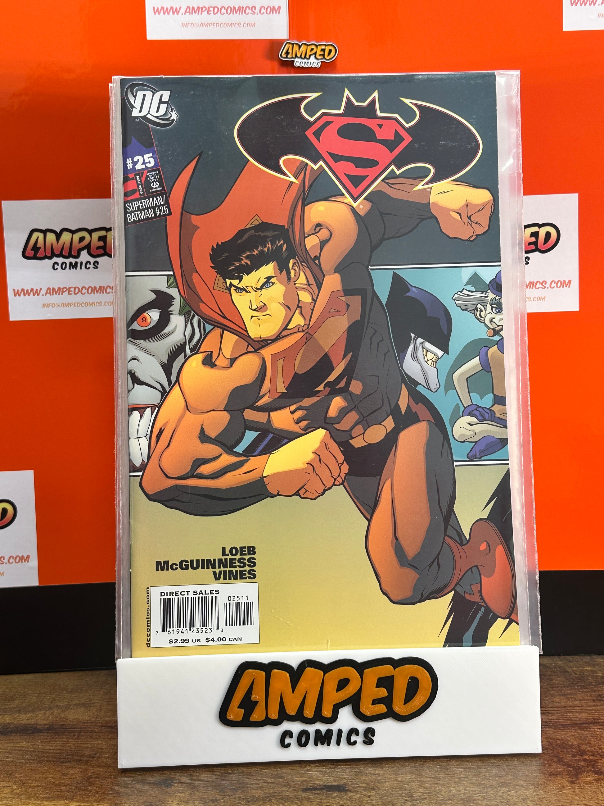Superman/Batman 25 DC Comics Loeb McGuinness Vines