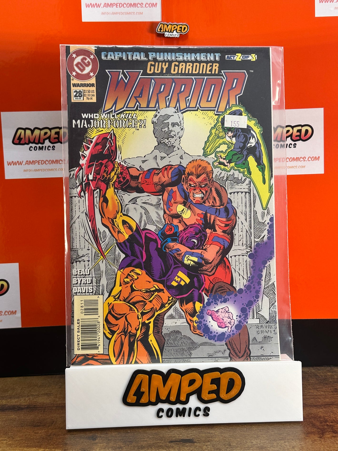 Guy Gardner Warrior 28 DC Comics 1994 Capital Punishment Part 2