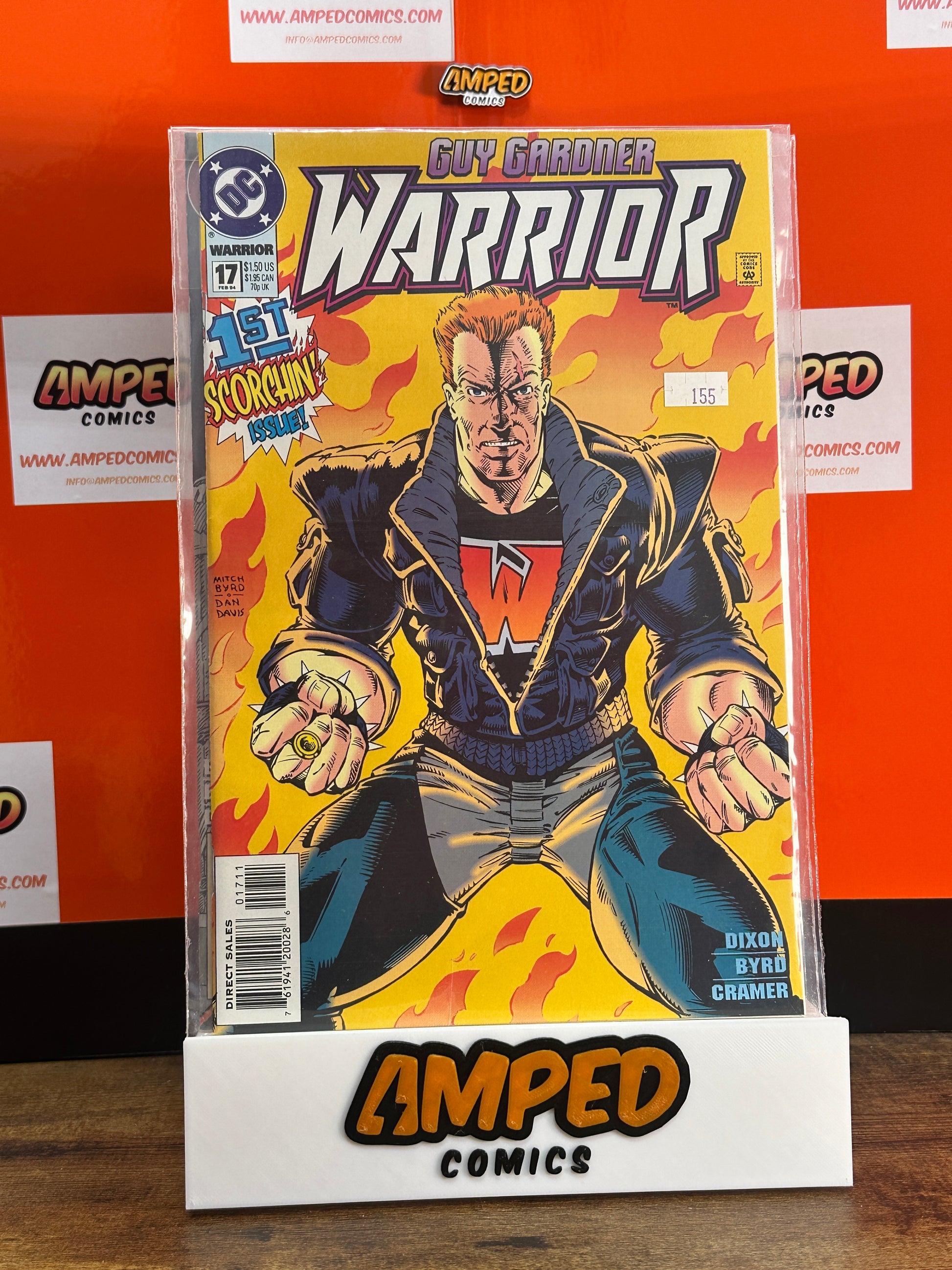 Guy Gardner Warrior 17 DC Comics 1st Issue Scorchin