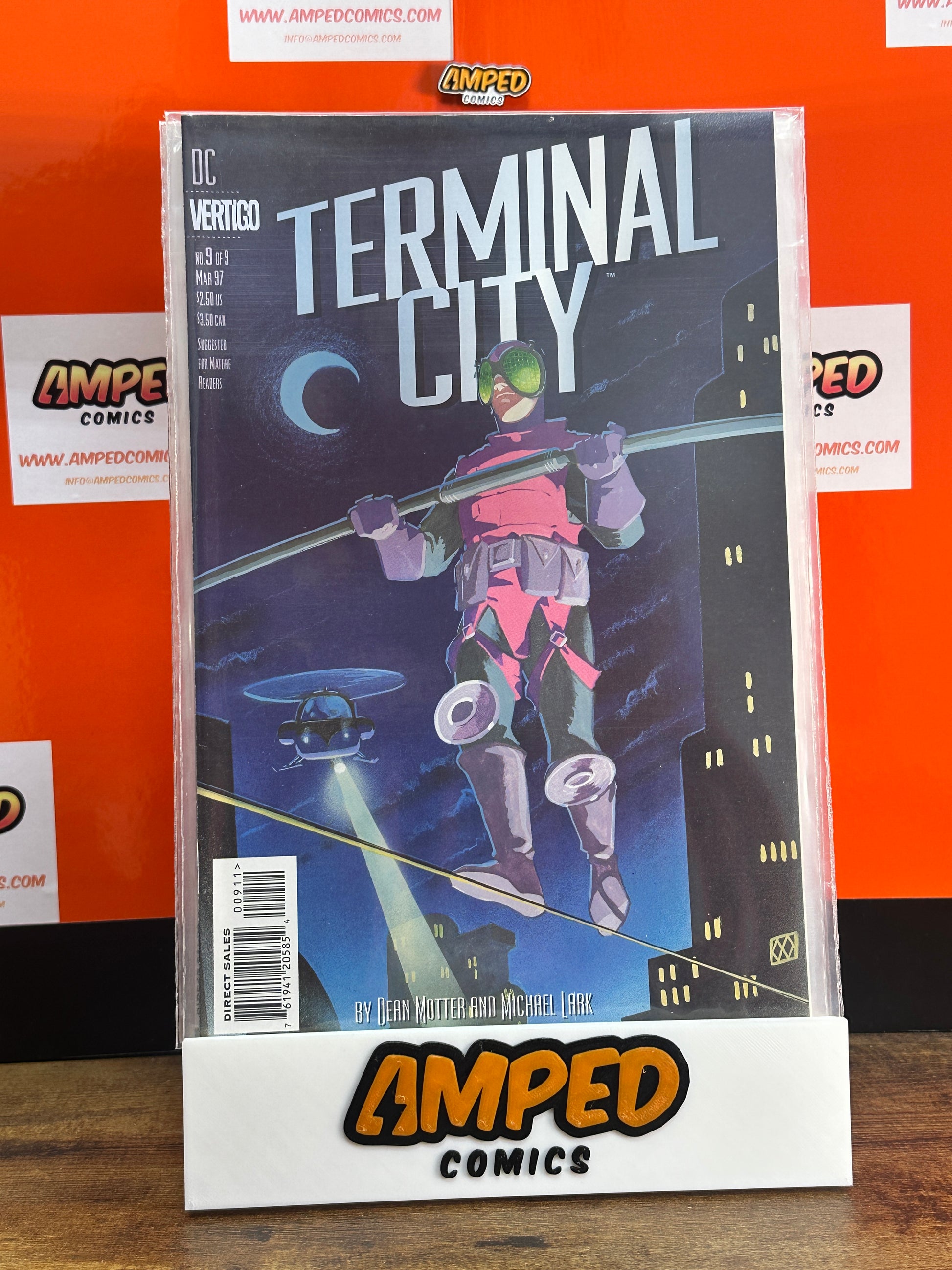 Terminal City 9 (May 1997, Vertigo) by Dean Motter Michael Lark