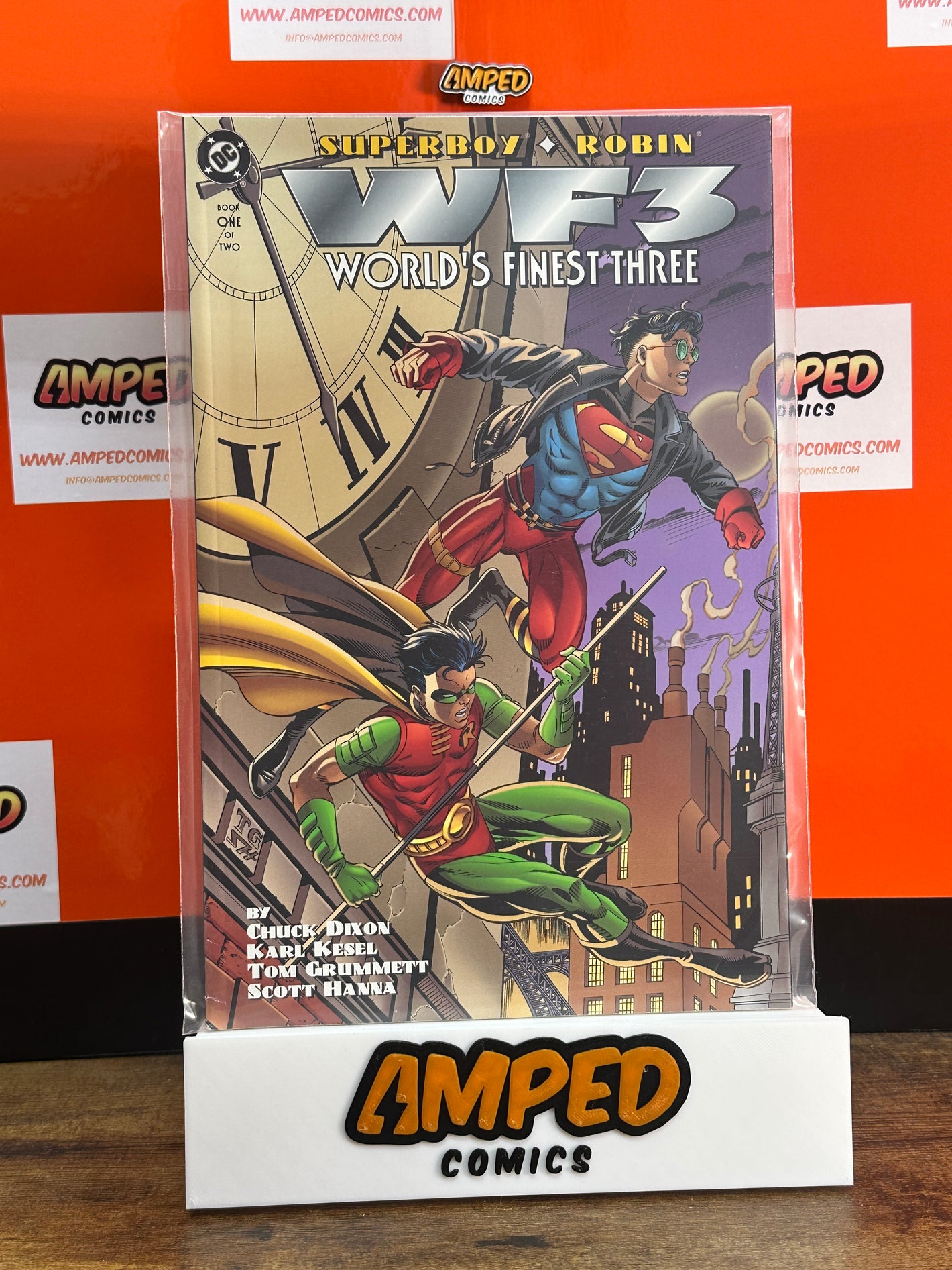 WF3 Worlds Finest Three 1 (DC, 1996) Superboy Robin