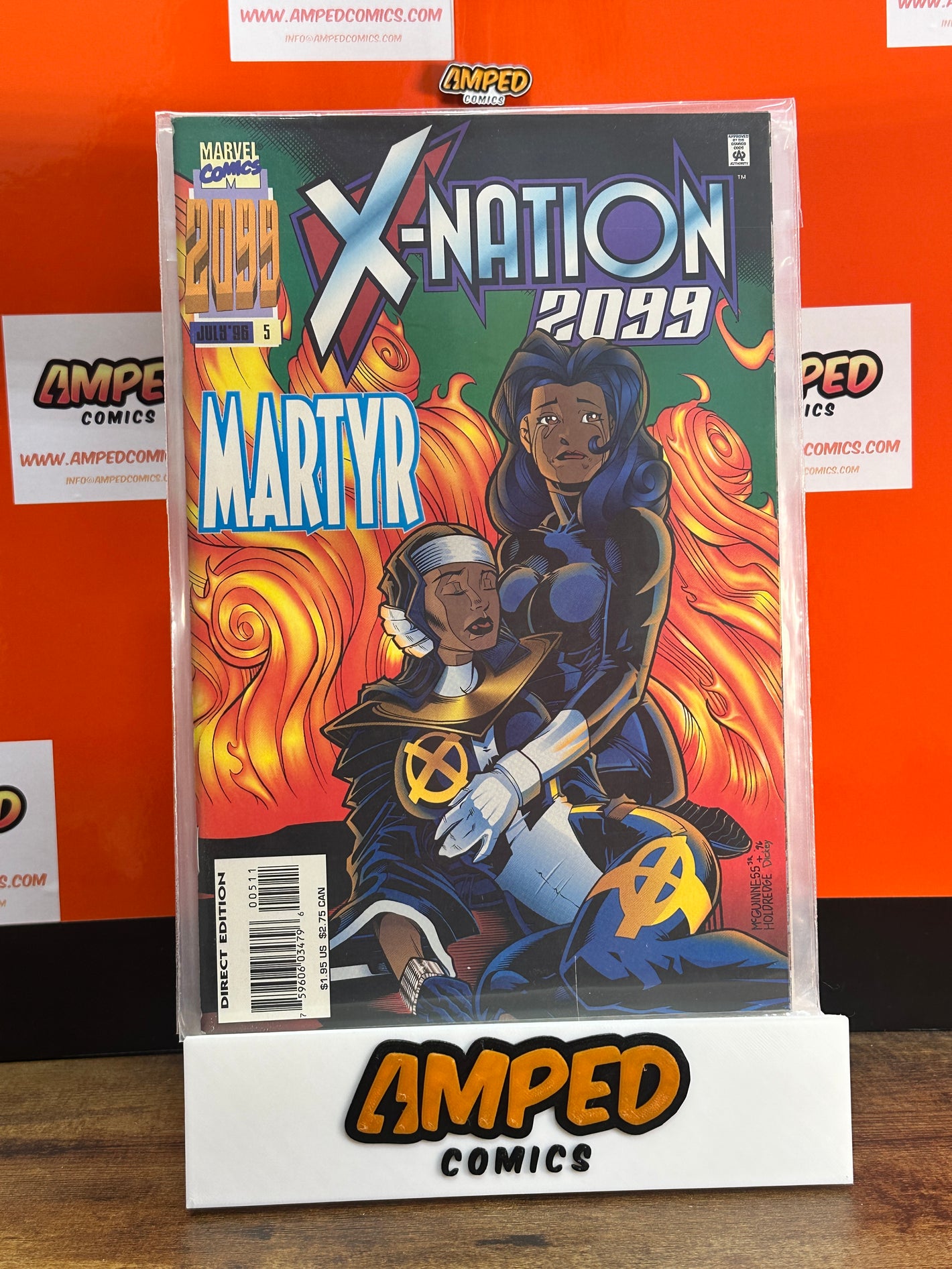 X-Nation 2099 5 Marvel Comics July 1996 Martyr Cover
