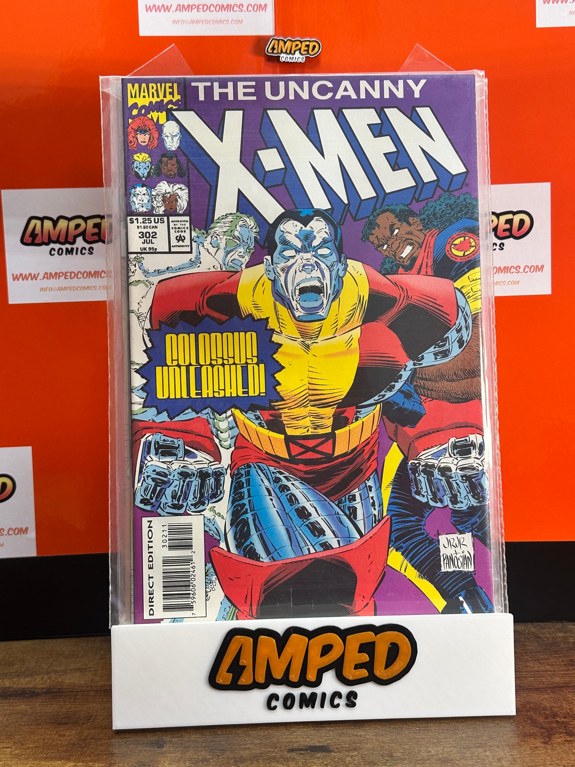 The Uncanny X-Men 302 Marvel Comics 1993 Colossus Unleashed