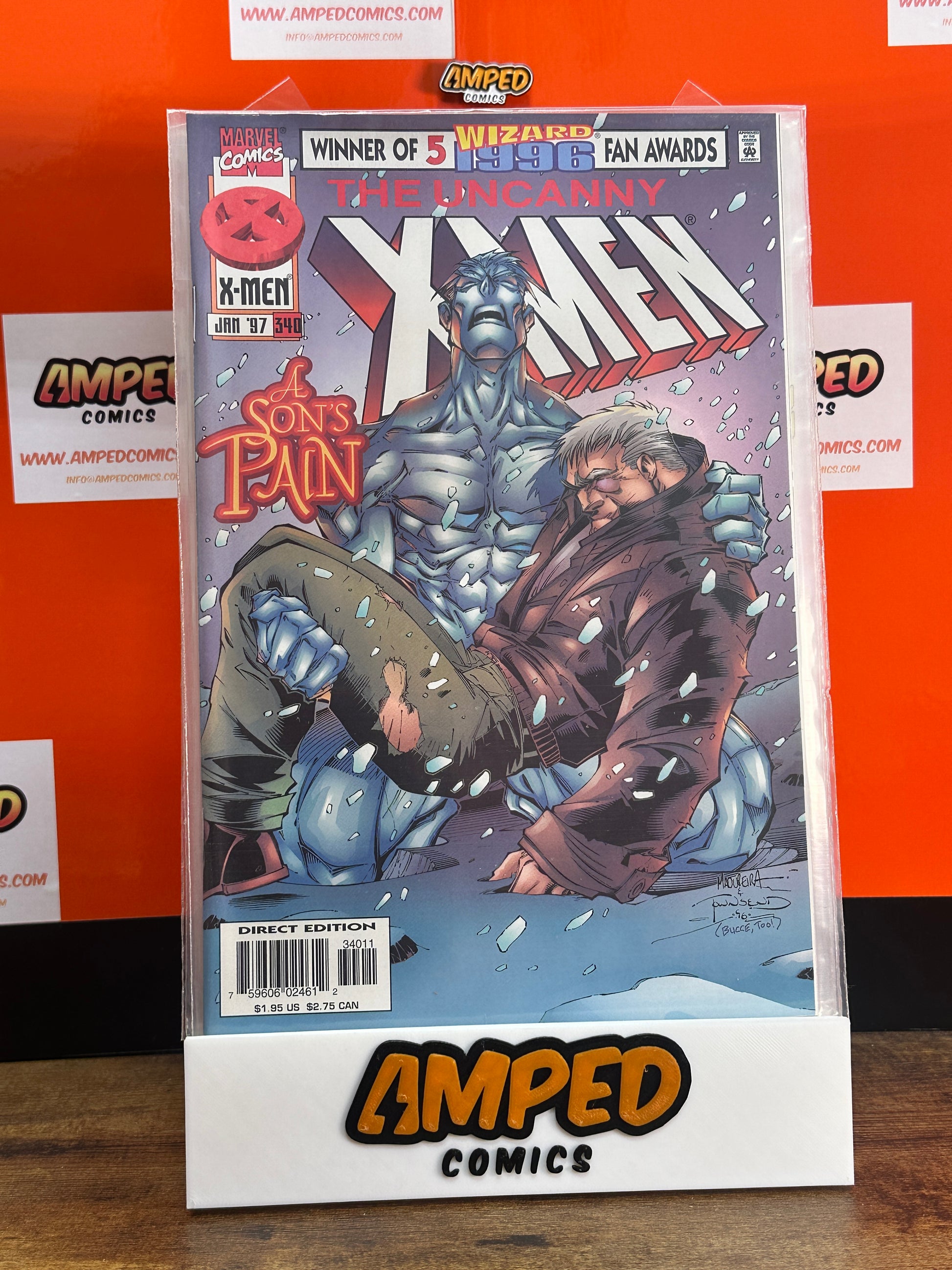 The Uncanny X-Men 340 Marvel Comics Jan 1997