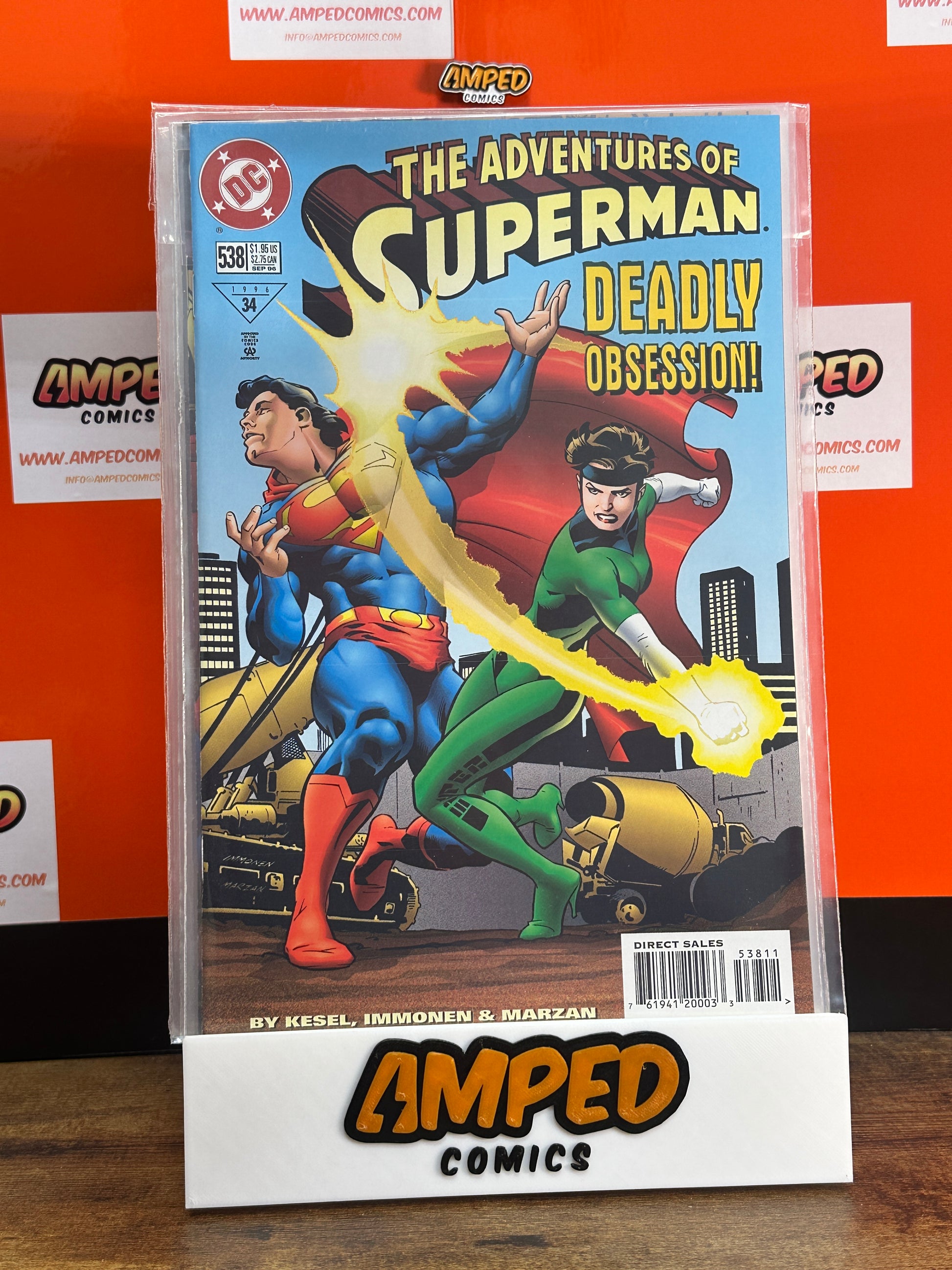 The Adventures of Superman 538 DC Comics Deadly Obsession