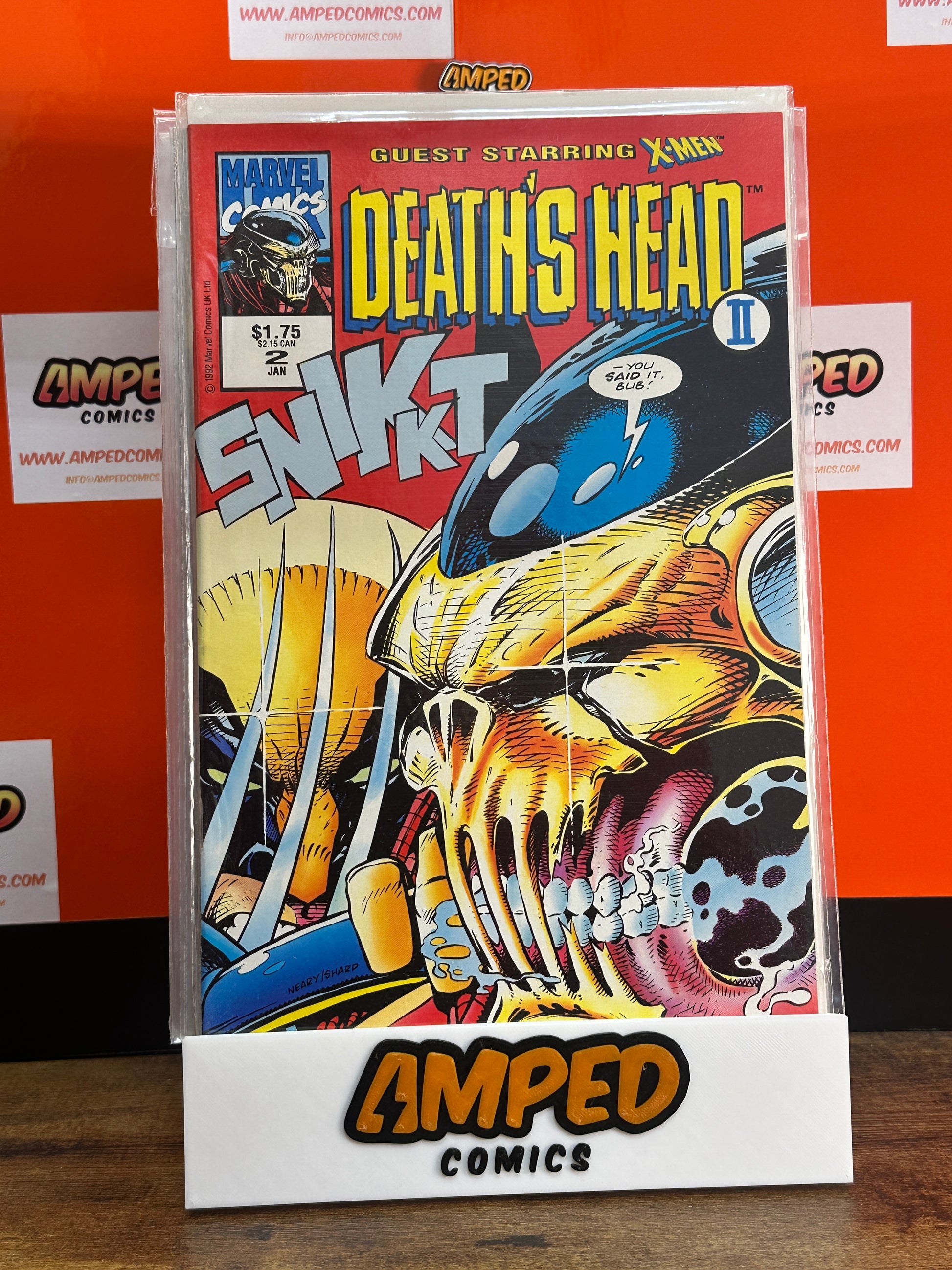 Deaths Head II 2 Marvel Comics Jan 1992 Guest Starring X-Men