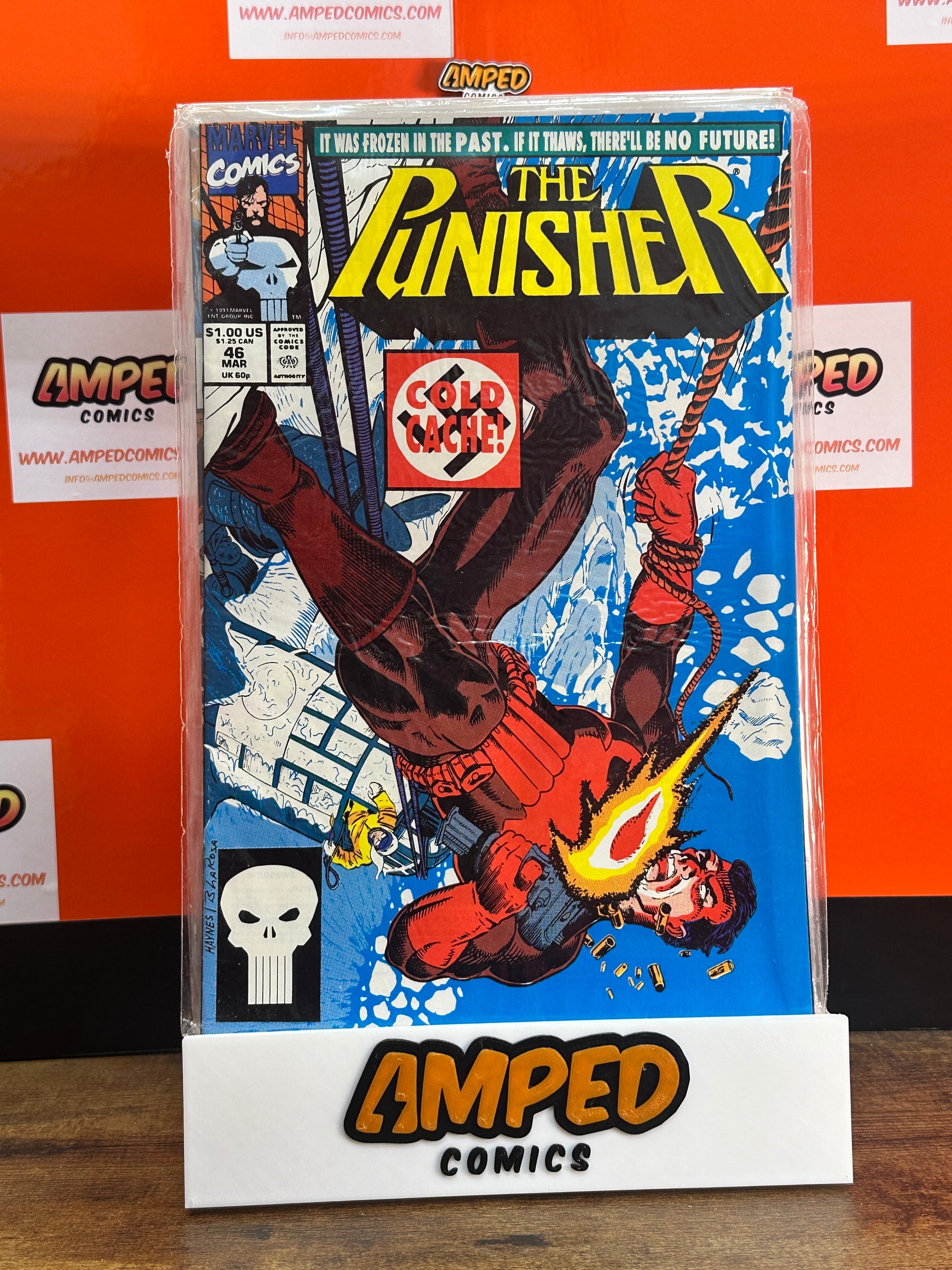The Punisher 46 Marvel Comics 1991 Cold Cache Storyline