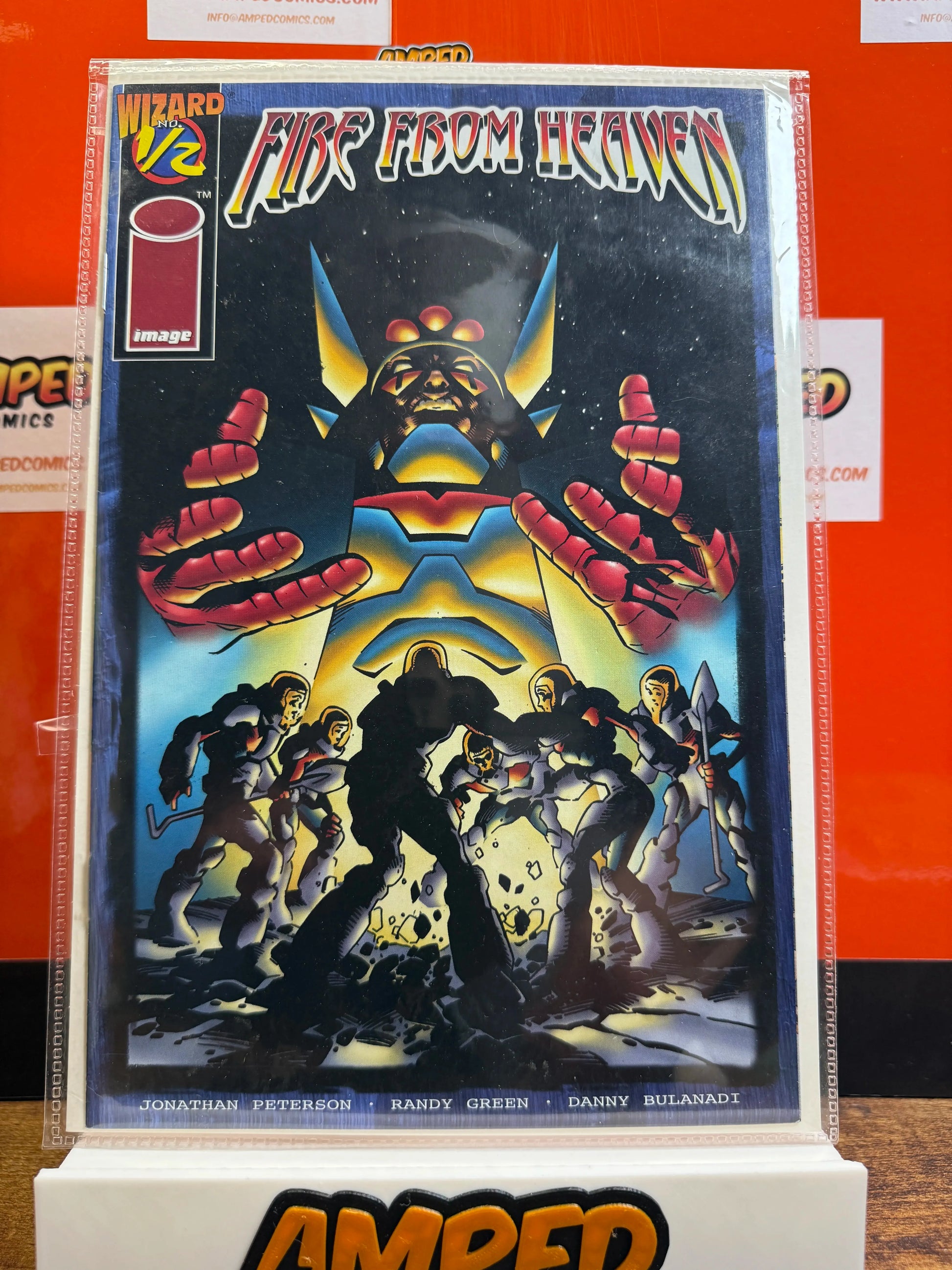 Fire From Heaven Wizard 1/2 Image Comics Jonathan Peterson