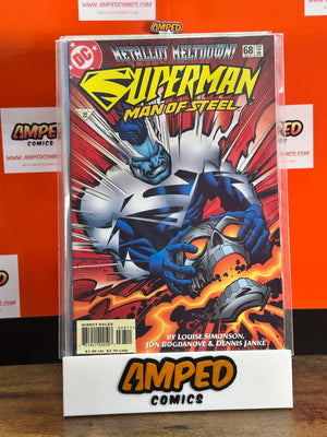 Superman Man of Steel 68 (Jun 1997) DC Comics Metallos Meltdown