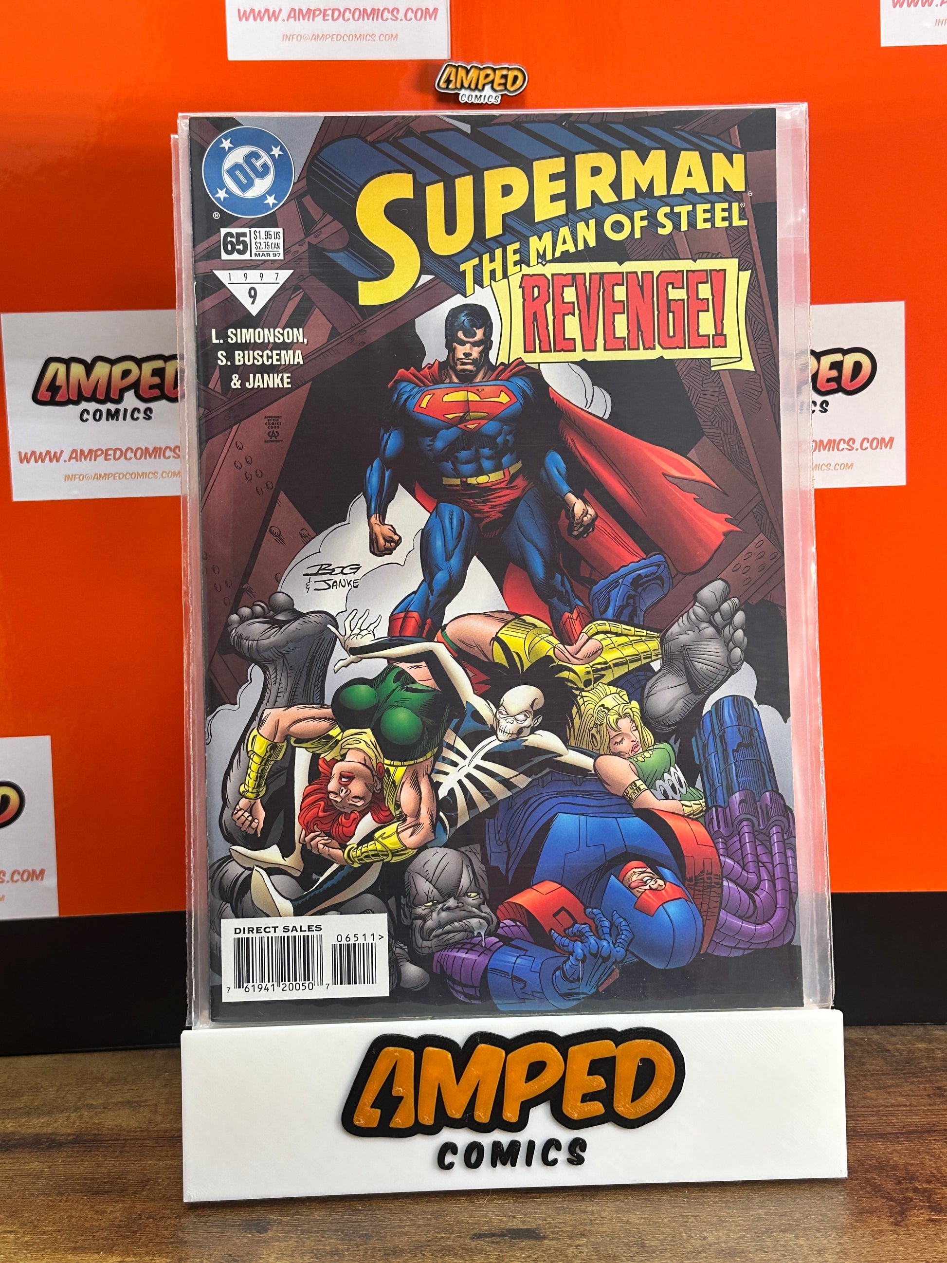 Superman The Man of Steel 9 (1992) DC Comics - Revenge