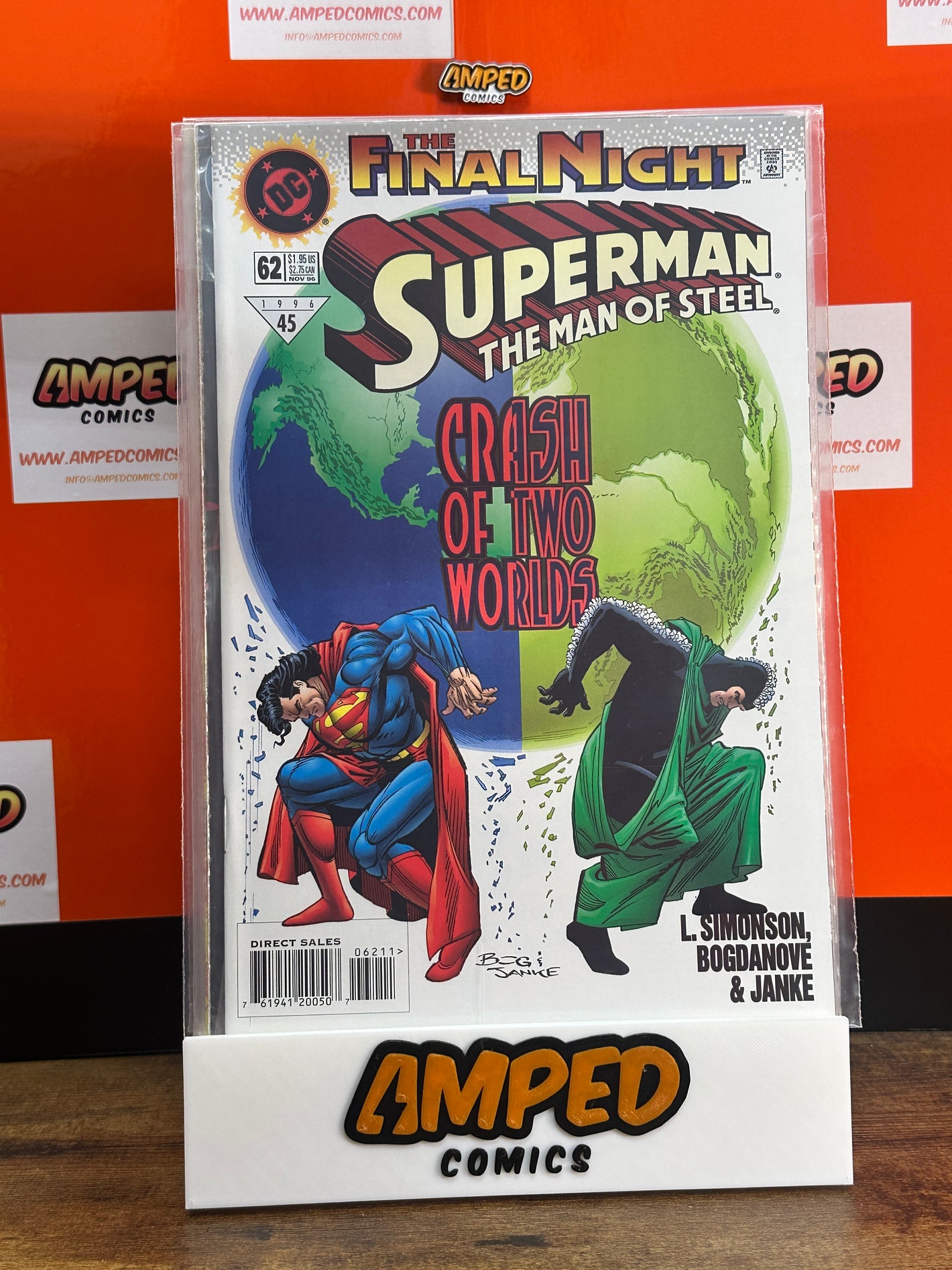 Superman The Man of Steel 62 (1996) - The Final Night Tie-In