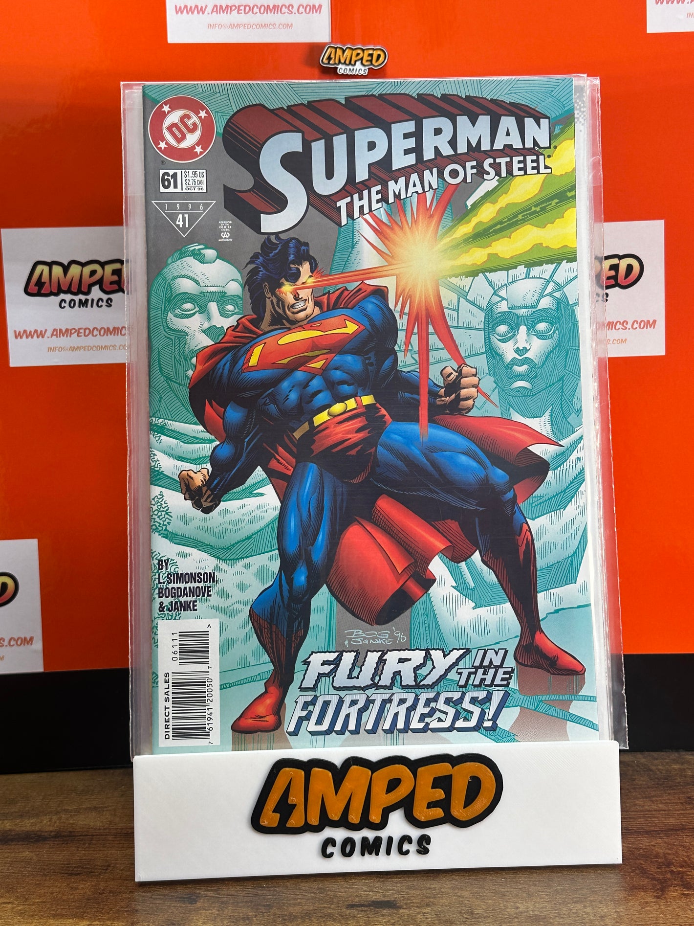 Superman The Man of Steel 61 DC Comics 1996 Fury in the Fortress