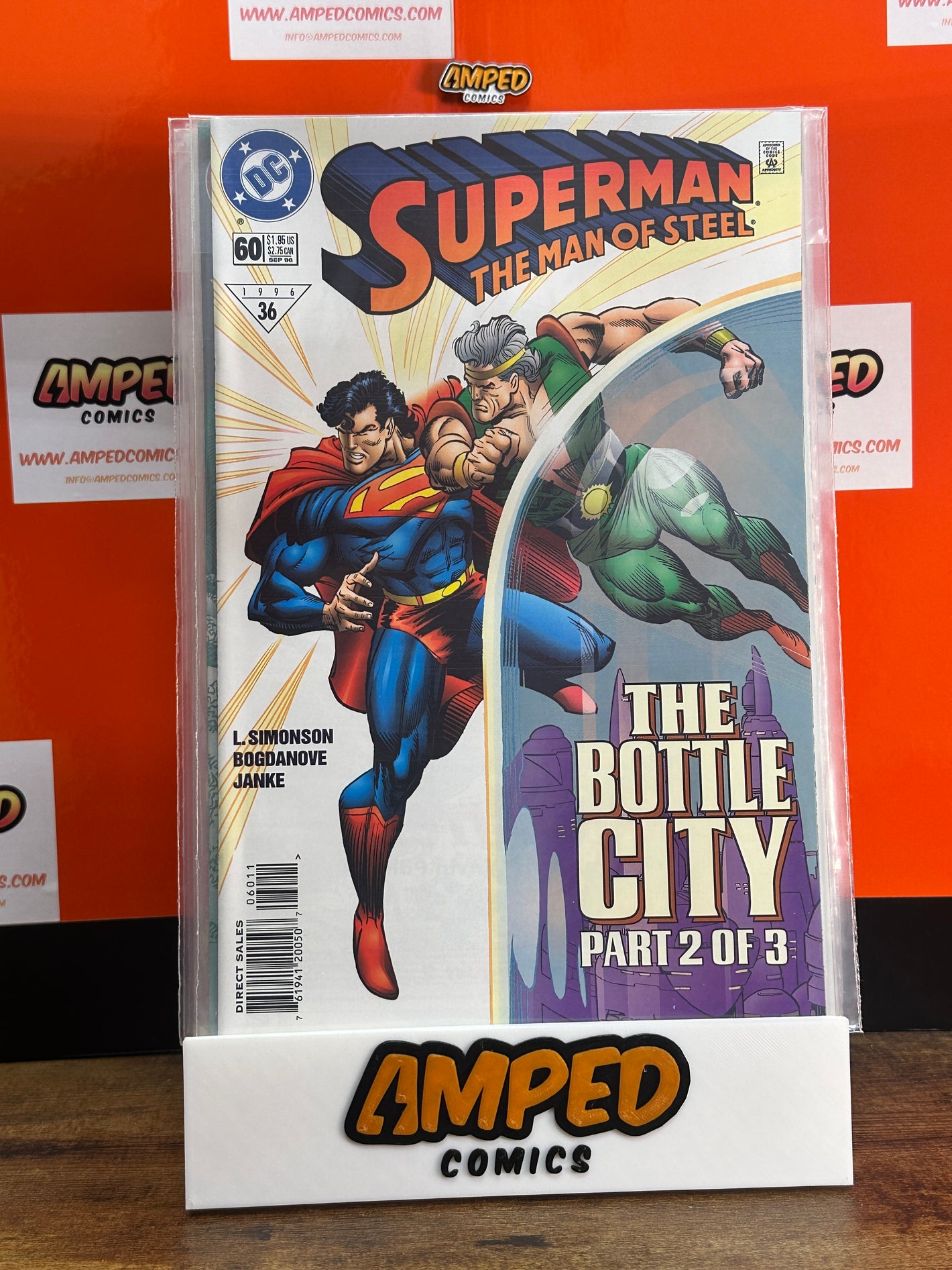Superman The Man of Steel 60 DC Comics 1994 The Bottle City Part 2