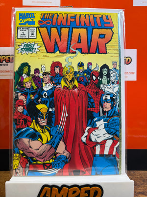 The Infinity War 1 Marvel Comics June 1992 First Strike