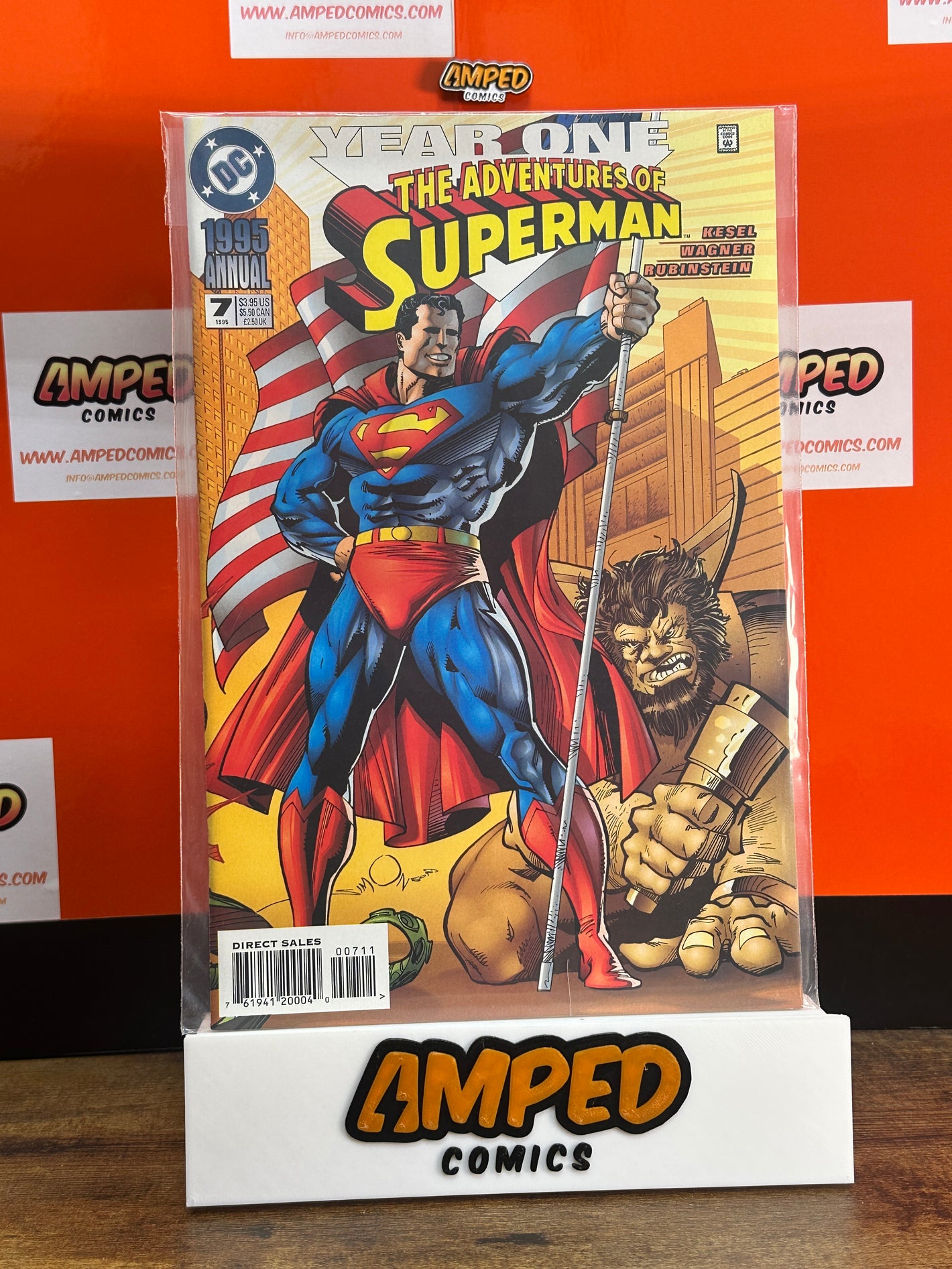 The Adventures of Superman 1995 Annual 7 DC Comics Year One